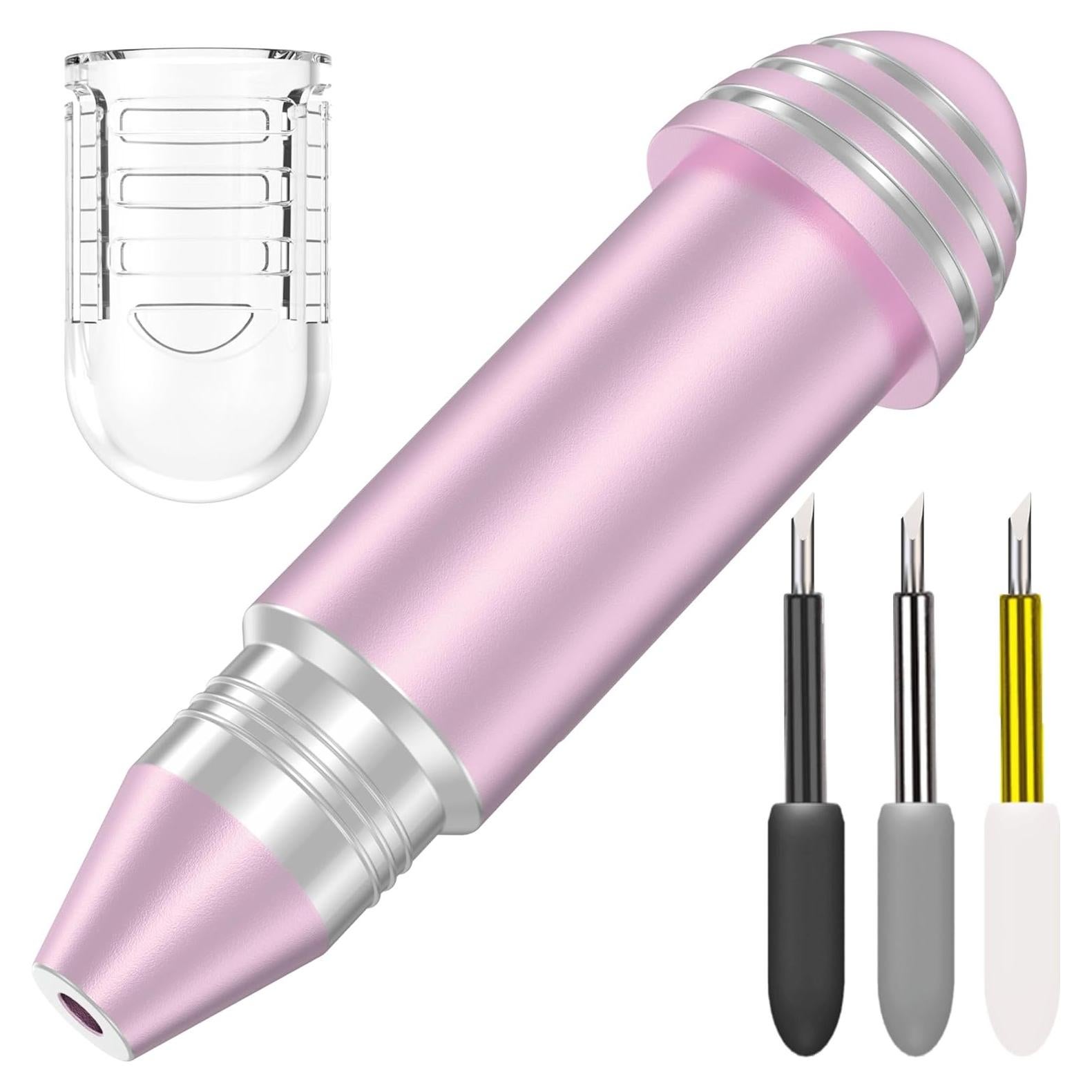 Cuchilla de Corte y Carcasa dbwhole Rosa para Cricut Maker