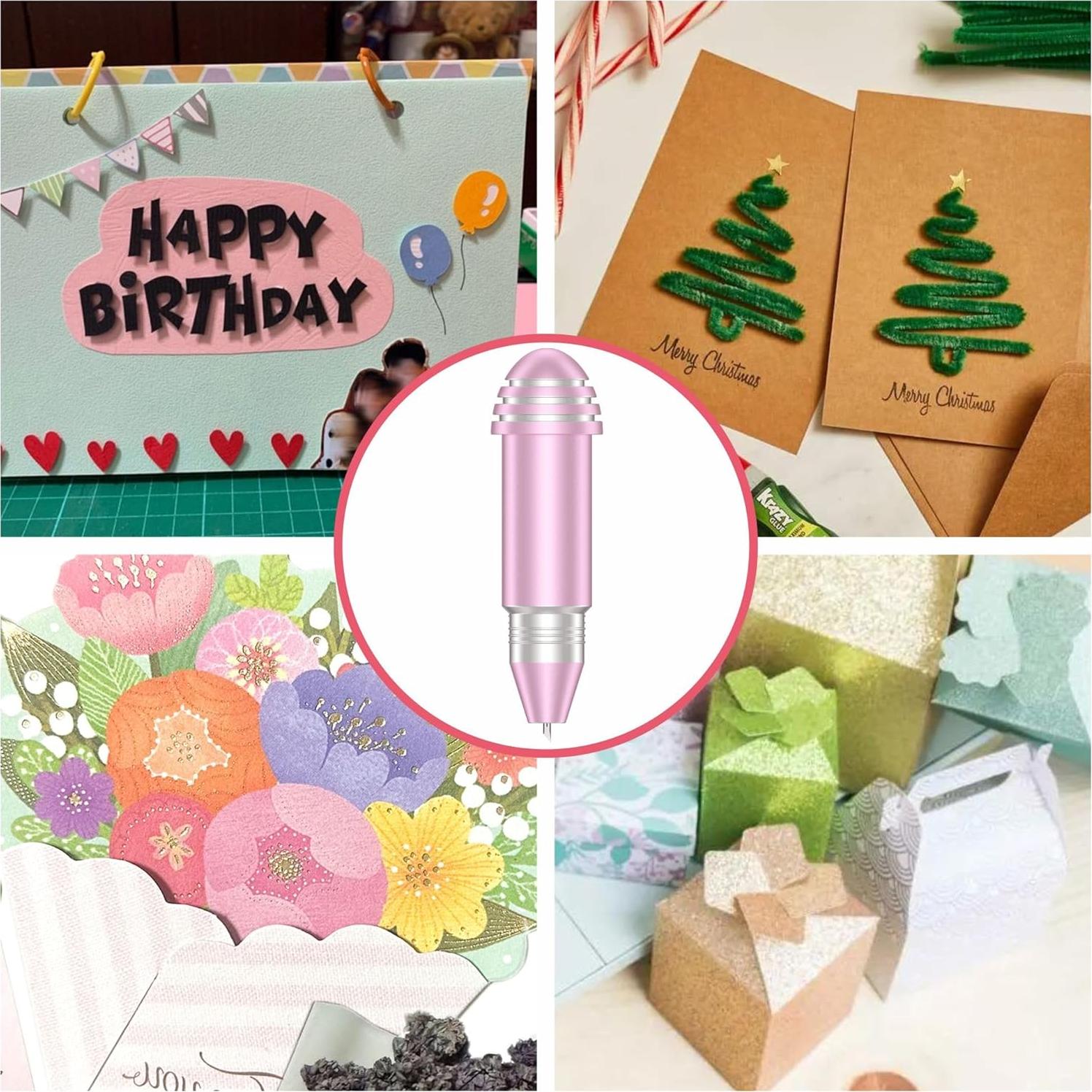 Cuchilla de Corte y Carcasa dbwhole Rosa para Cricut Maker