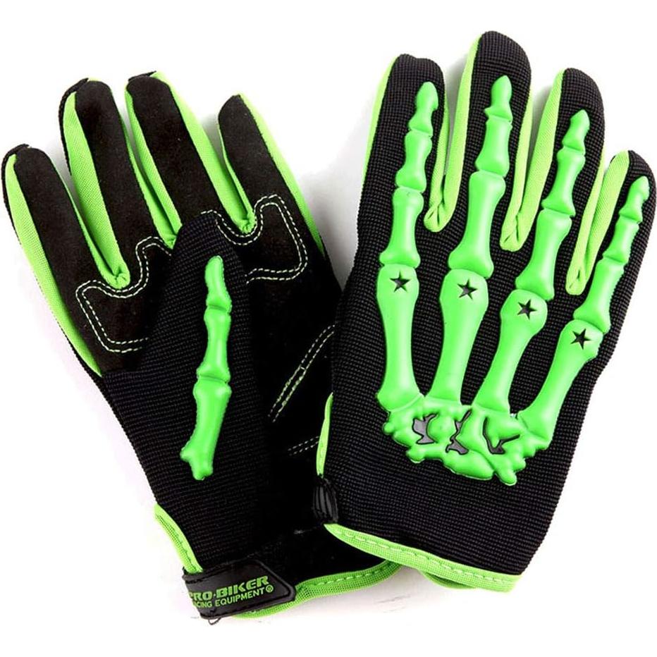 Guantes de Motocross 1Storm GLV_CE04 Adultos S Negro
