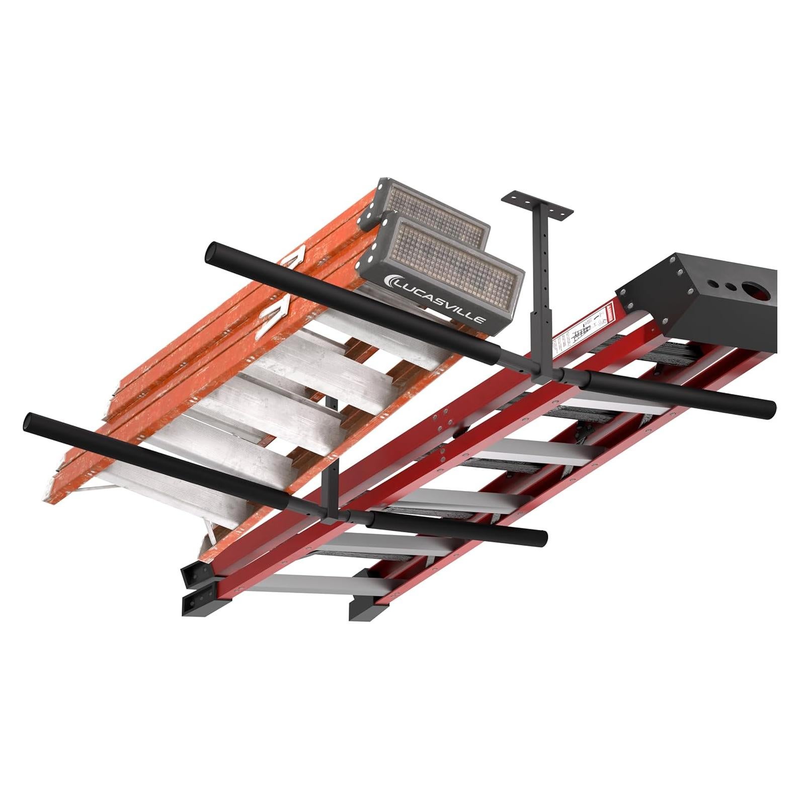 Estante de Almacenamiento en Techo TRUSOON Doble Lado 90.72 kg