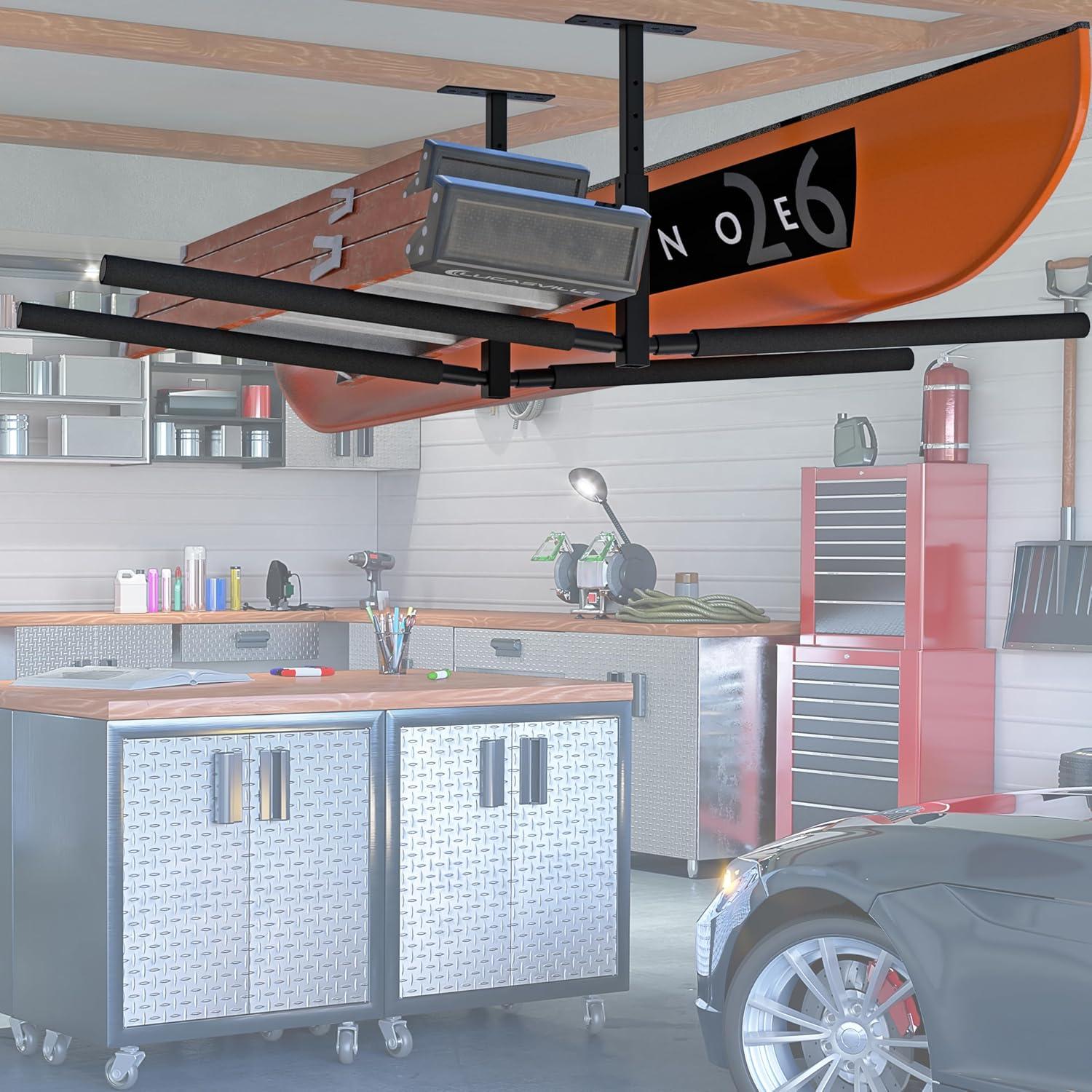 Estante de Almacenamiento en Techo TRUSOON Doble Lado 90.72 kg