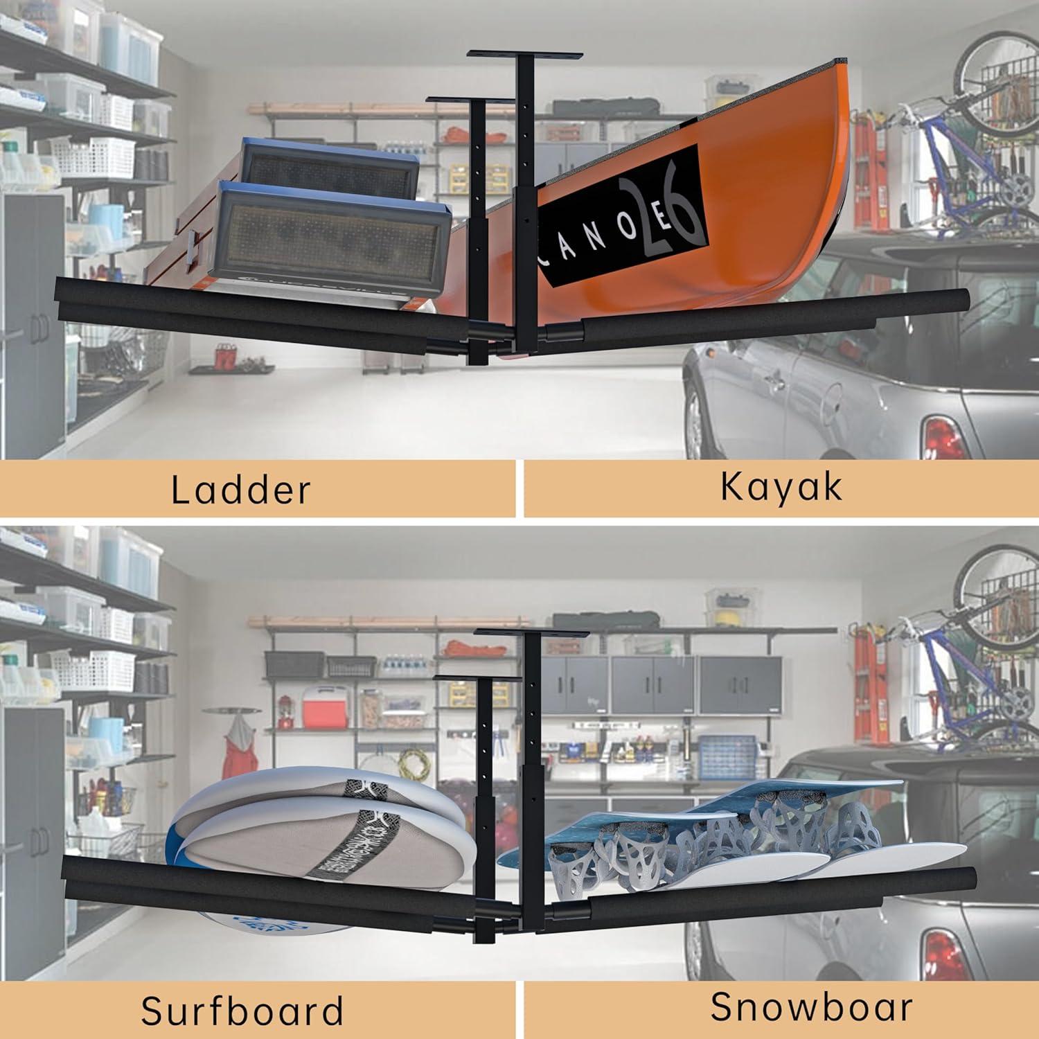Estante de Almacenamiento en Techo TRUSOON Doble Lado 90.72 kg