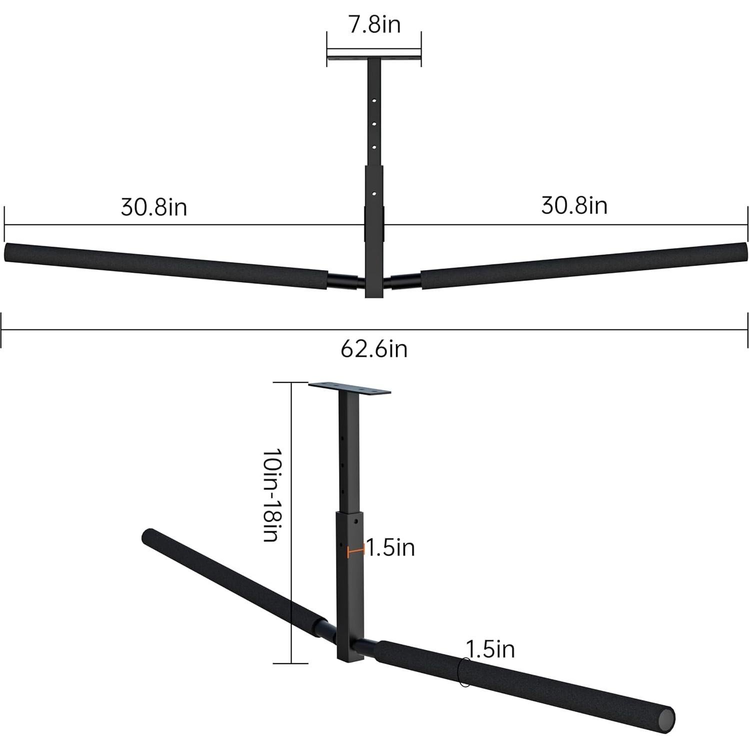 Estante de Almacenamiento en Techo TRUSOON Doble Lado 90.72 kg
