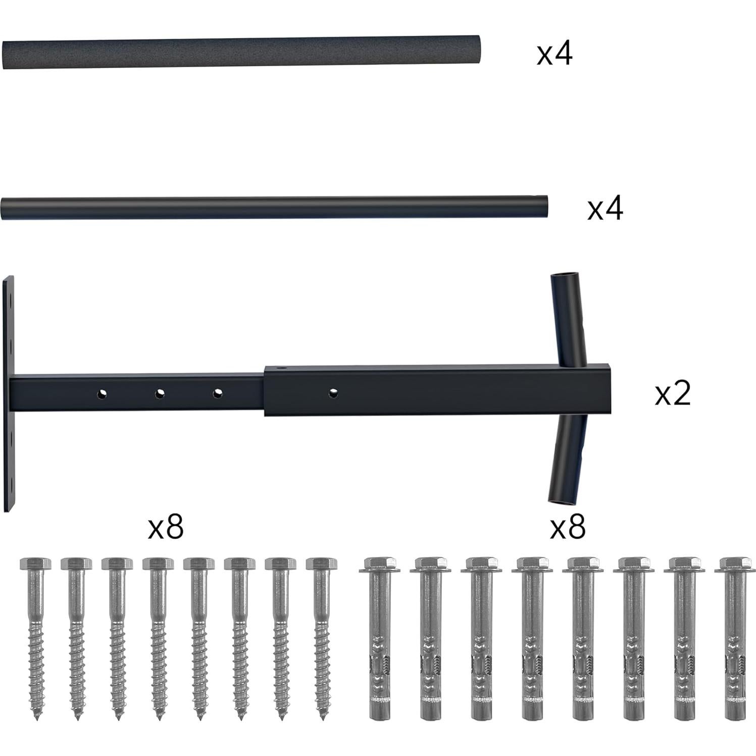 Estante de Almacenamiento en Techo TRUSOON Doble Lado 90.72 kg