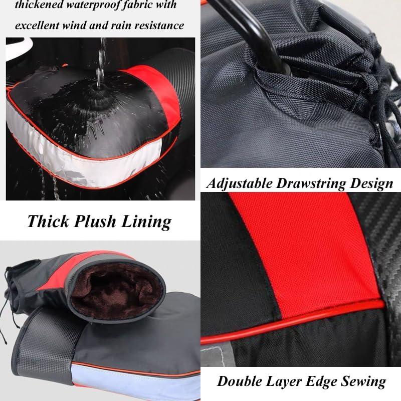 Guantes de Manillar Impermeables PENINSULA LOVE para ATV y Motocicleta