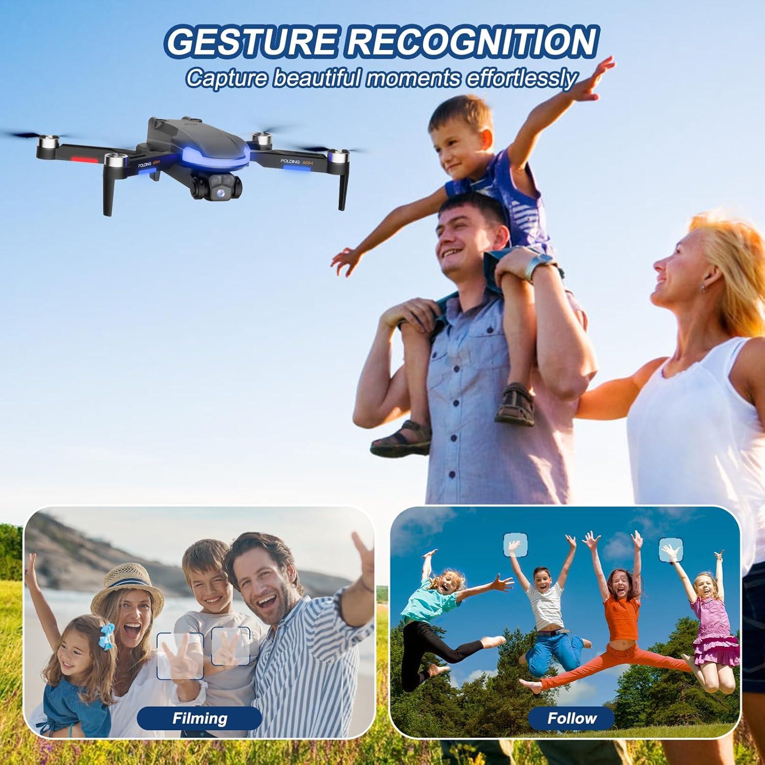 Dron Surelect 1080P HD Plegable para Niños con Cámara
