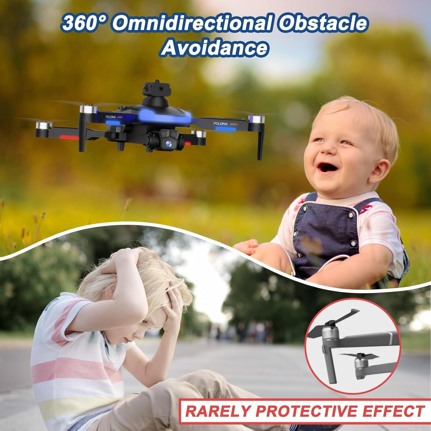 Dron Surelect 1080P HD Plegable para Niños con Cámara