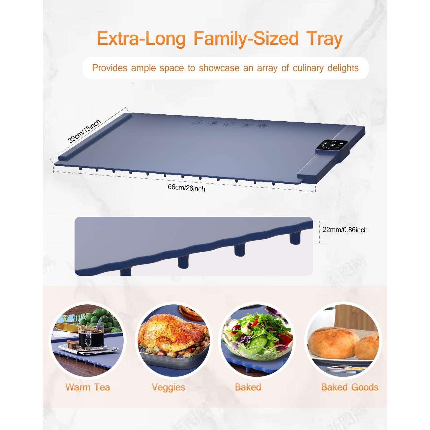 Bandeja Calentadora Eléctrica Edicc S-501 Plegable 1.59 kg