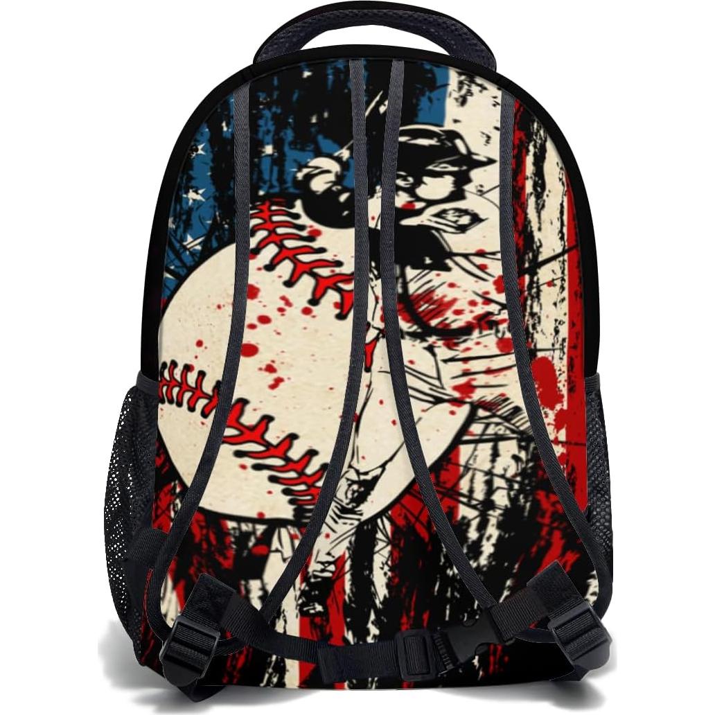 Mochila Universitaria Kawani Vintage 44x32x15cm Ecológica