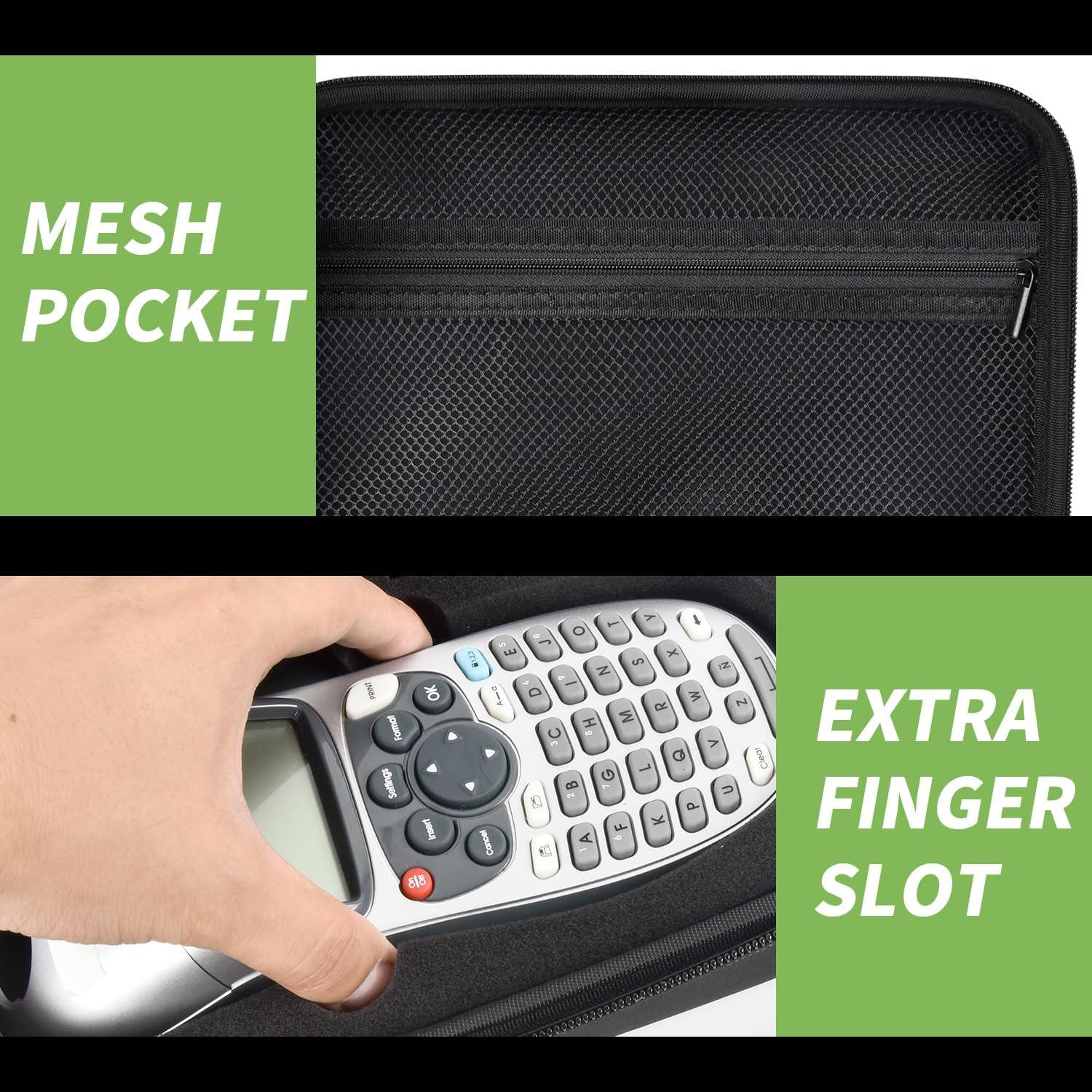 Funda de Almacenamiento ALKOO para Etiquetadora DYMO LetraTag LT-100H