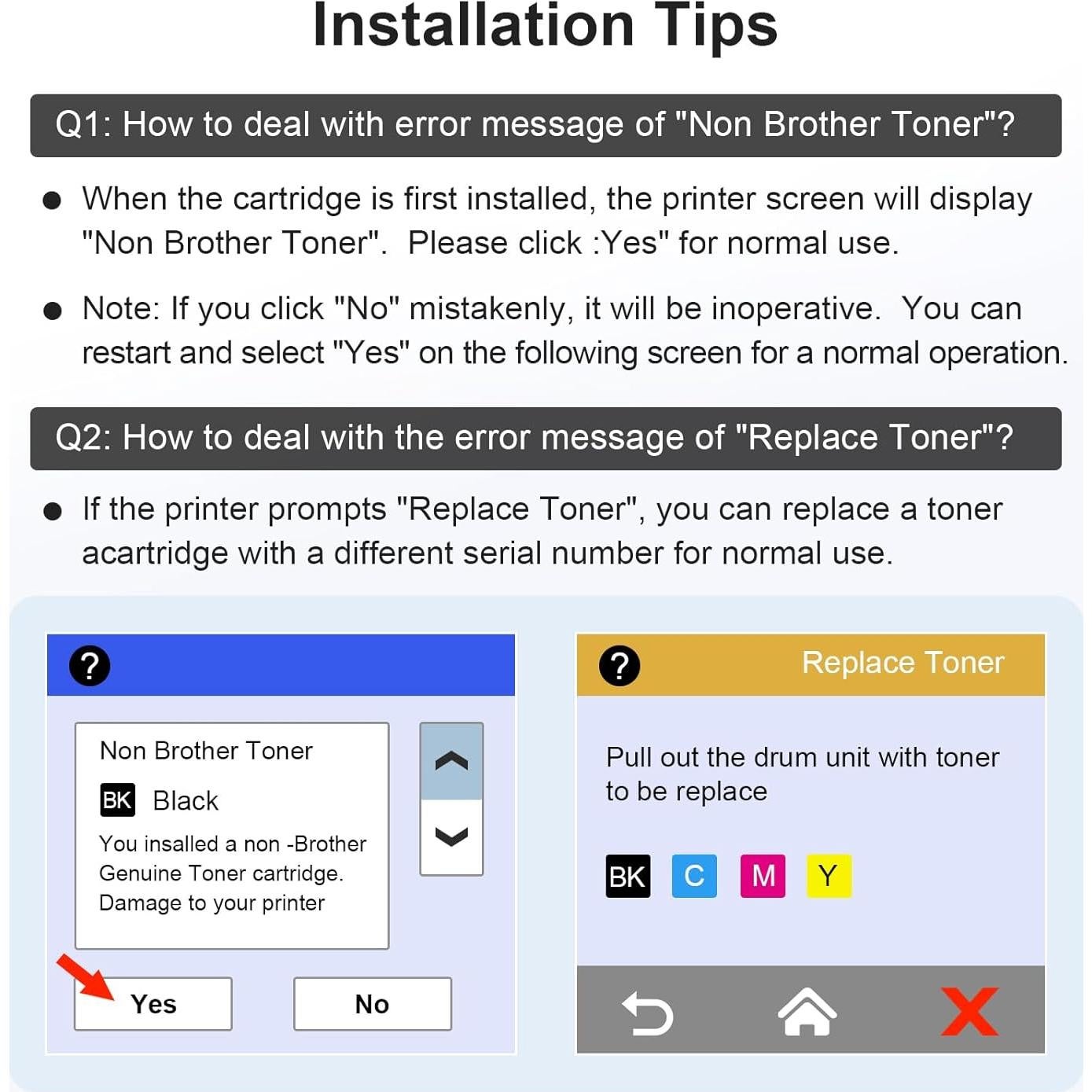 Cartuchos de Tóner Negro TN229XL INKCLOUD Paquete de 2