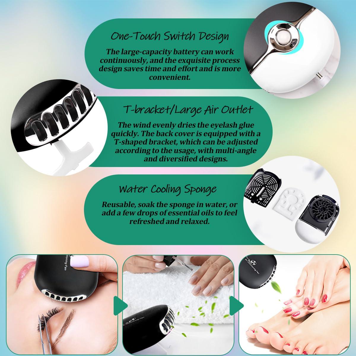 Kit de Extensión de Pestañas DIY DNSGOOR 280 Piezas 9-16mm