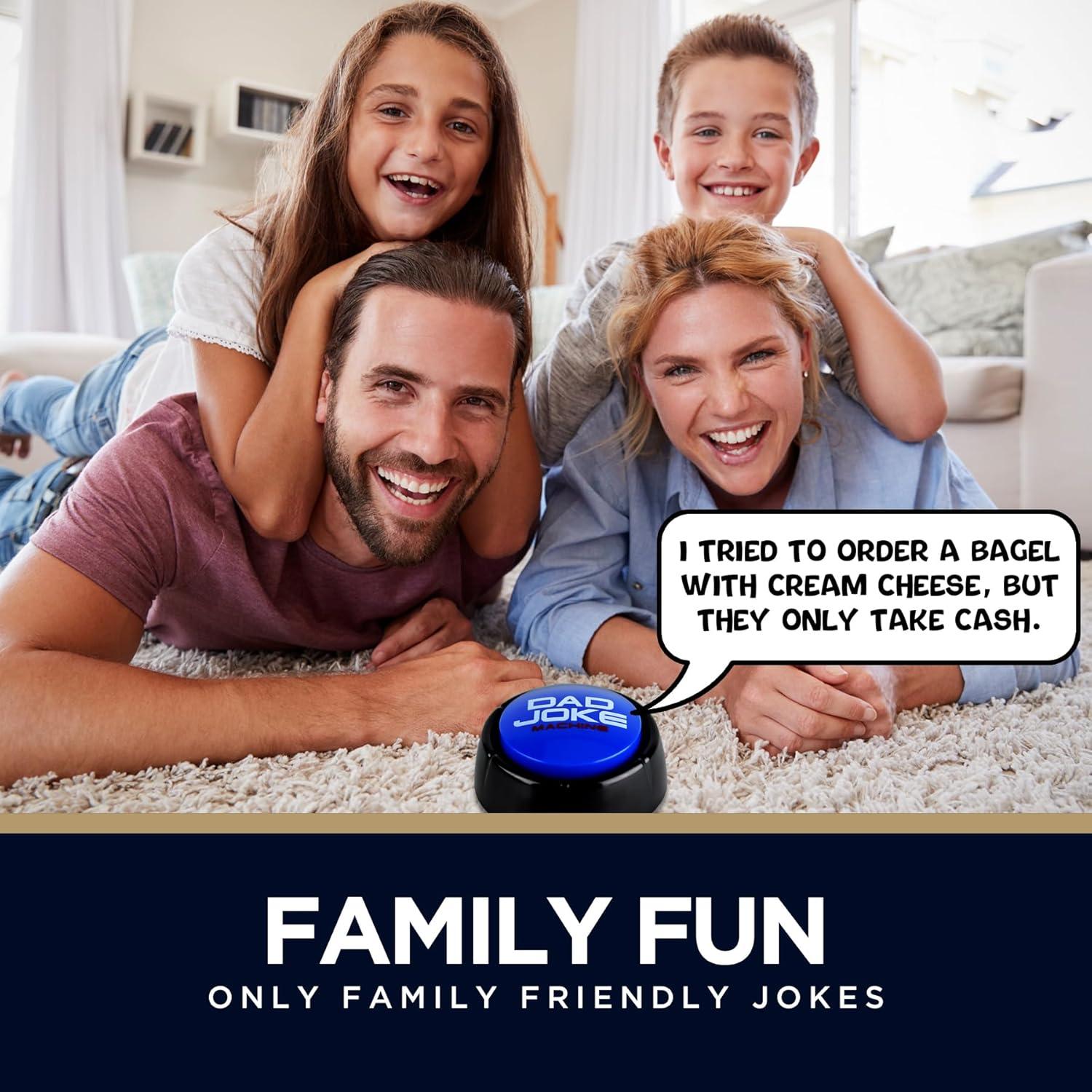 Botón de Chistes de Papá Original - 75 Chistes Divertidos