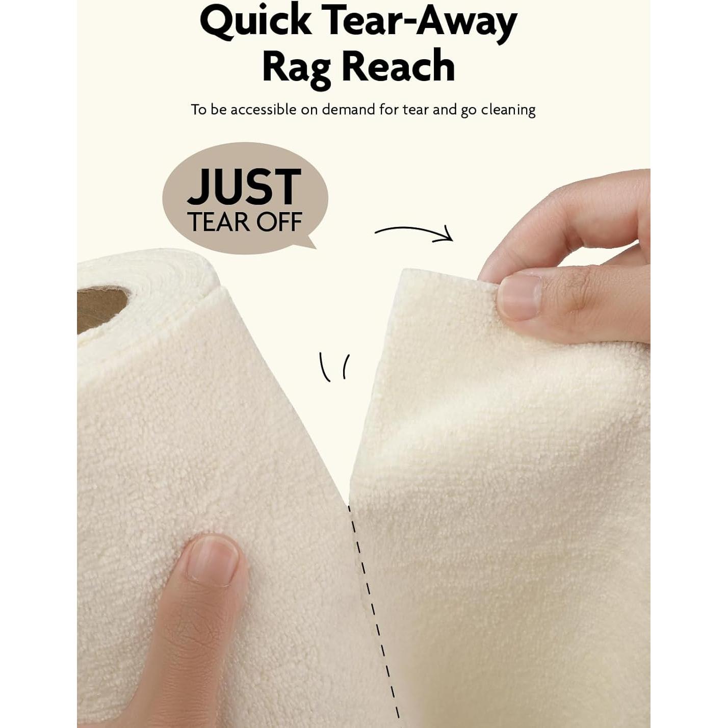 Toallas de Microfibra Fantasticlean 40 Unidades 30x30 cm Beige