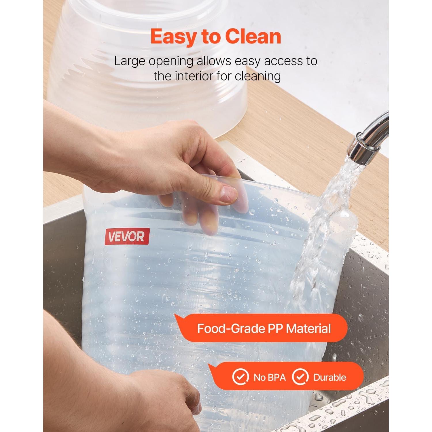 Dispensador de Bebidas VEVOR 10 L con Cámara de Hielo