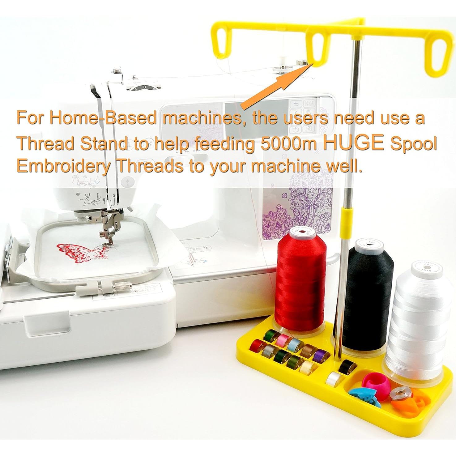 Hilos de Bordar Poliester 5000M - Nuevos Hilos Brothreads - 2 Carretes