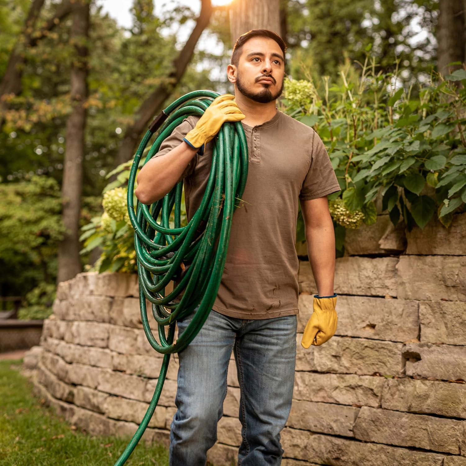 Guantes de Trabajo de Cuero Wells Lamont 1168L Grande