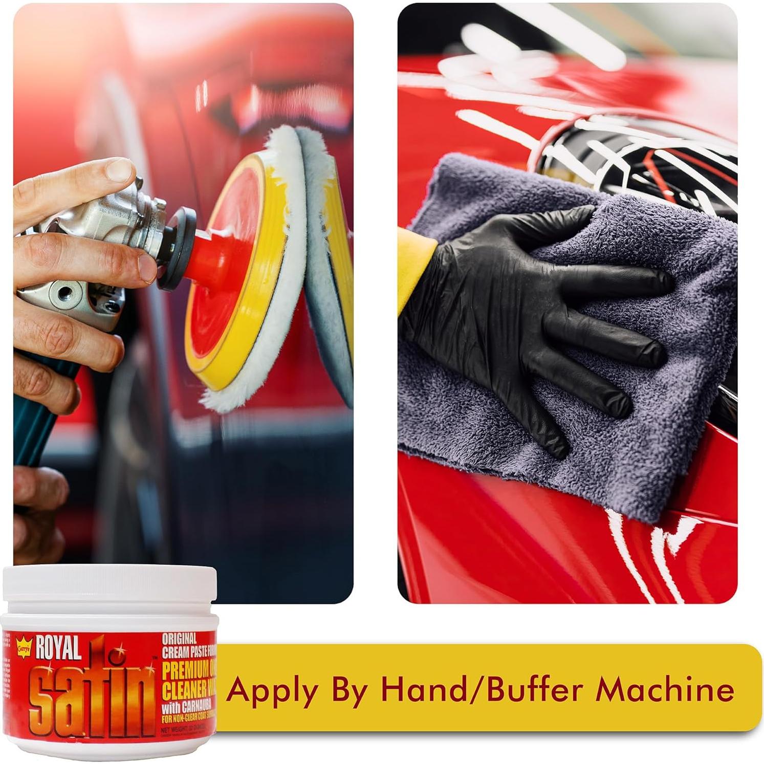 Cera Limpiadora Automotriz Garry's Royal Satin 0.91 L - Brillo y Protección