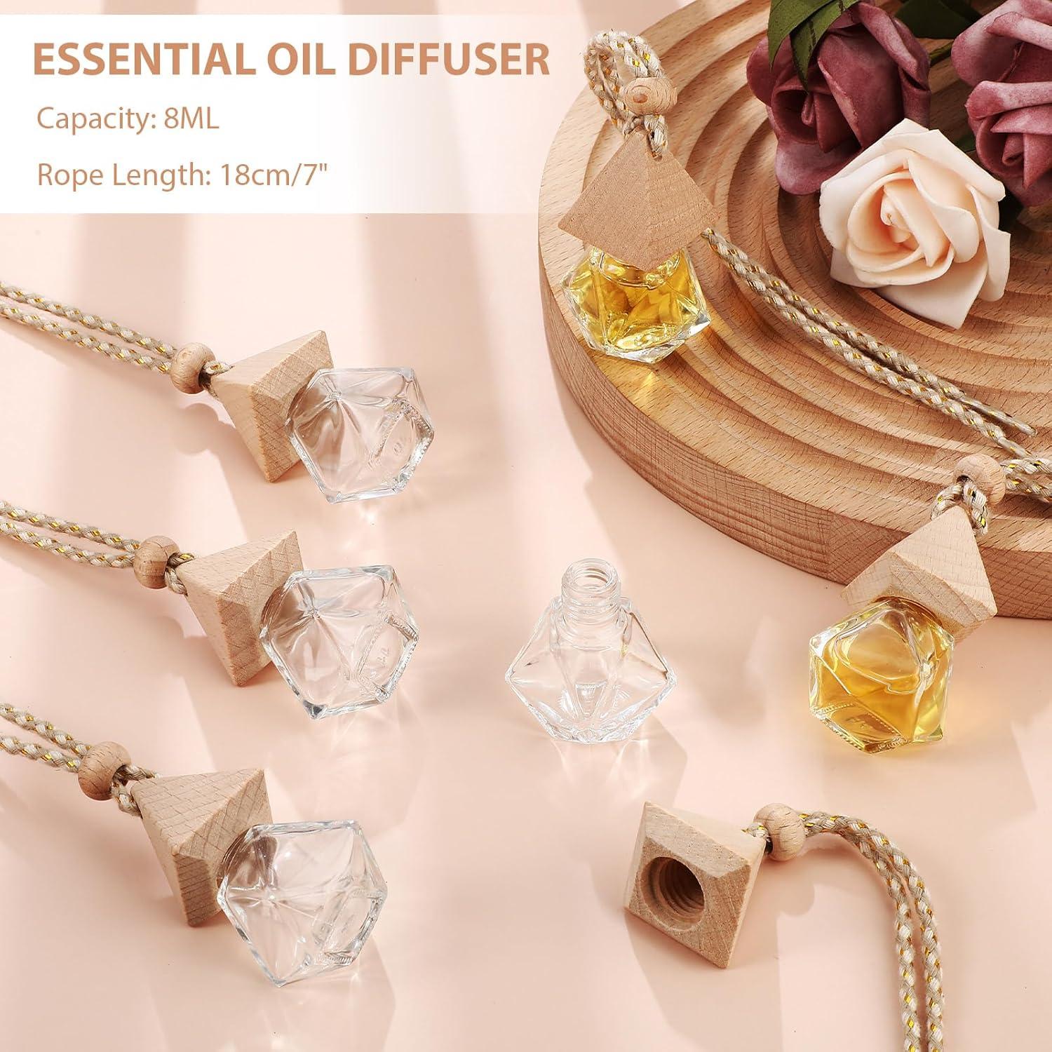 50 Botellas de Vidrio Difusor de Perfume Demissle - Ambientador Coche