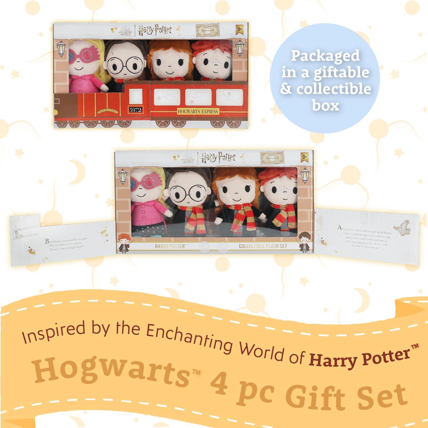 Set de Peluches Harry Potter Kids Preferred 4 Piezas