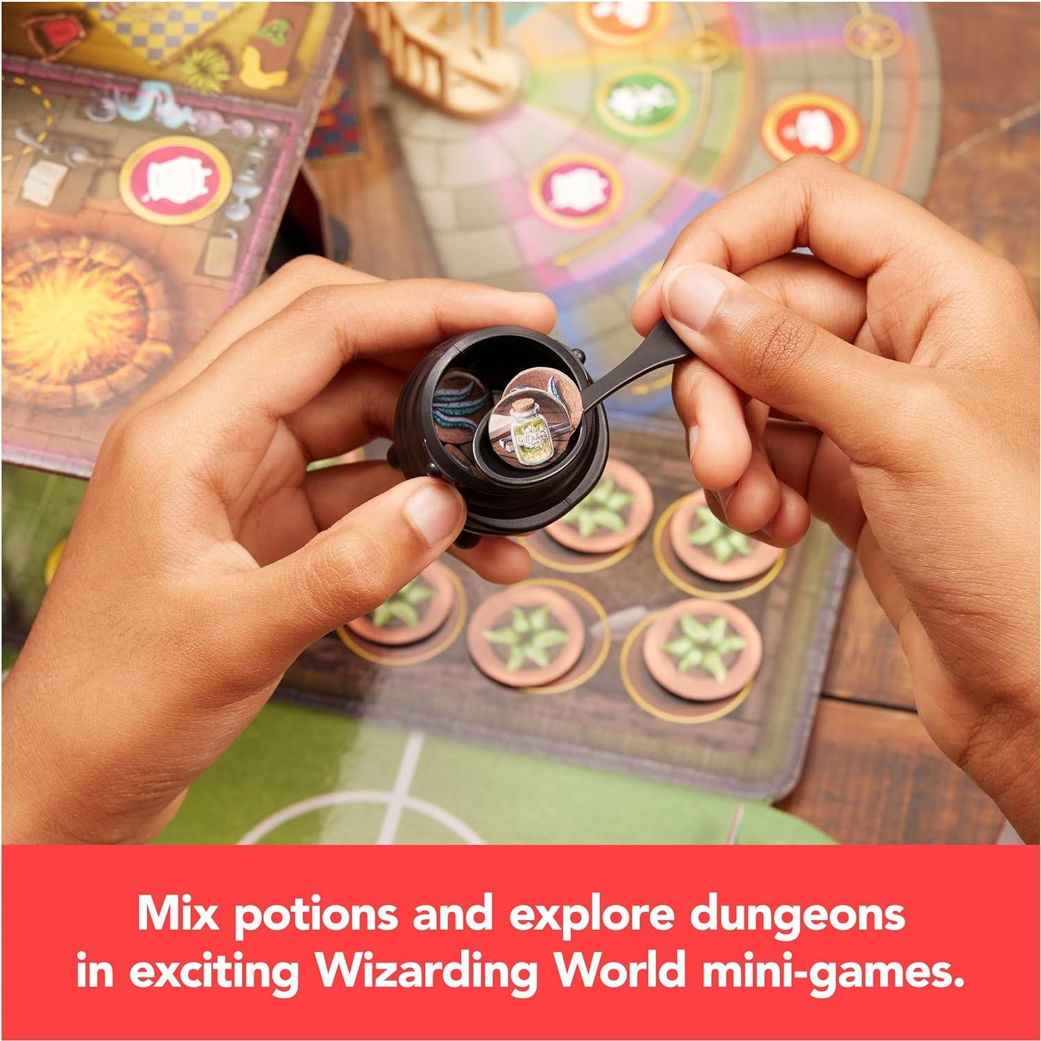 Juego de Mesa 3D Caos Mágico en Hogwarts - Spin Master