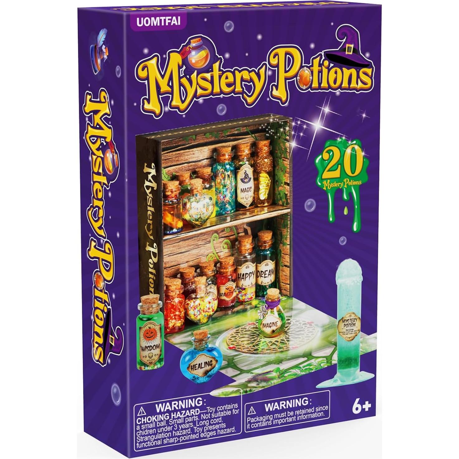 Kit de Pociones Mágicas UOMTFAI para Niños 20 Botellas