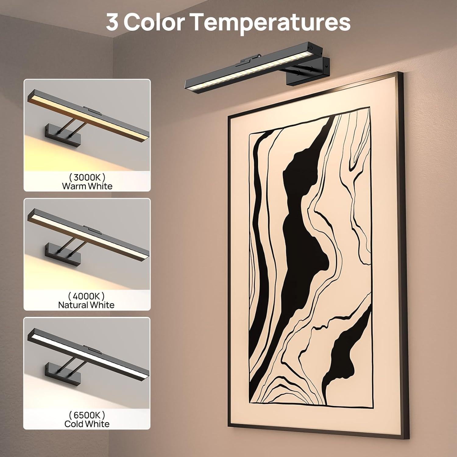 Luz de Imagen Inalámbrica PESUTEN 40.64cm con Control Remoto
