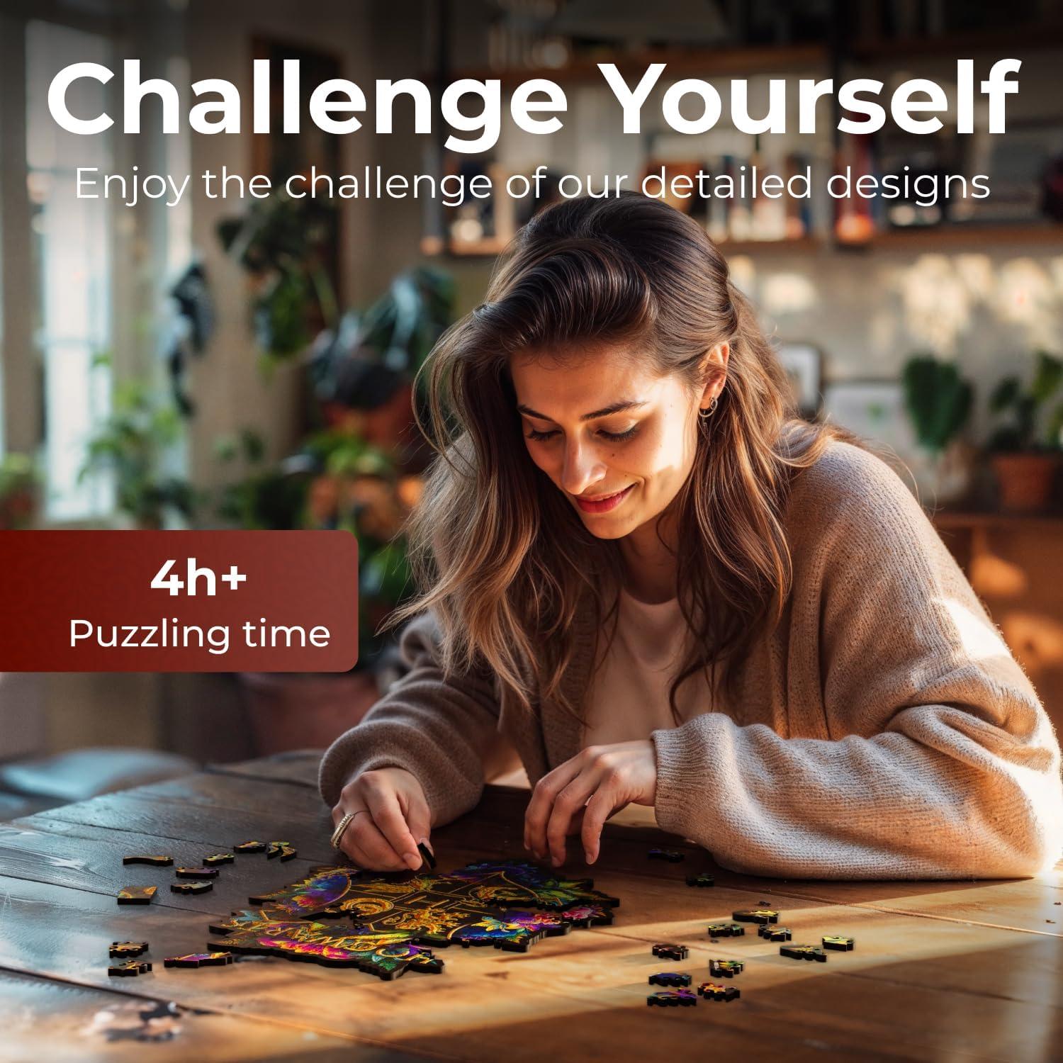 Rompecabezas Harry Potter Oddities A3 201 Piezas Madera