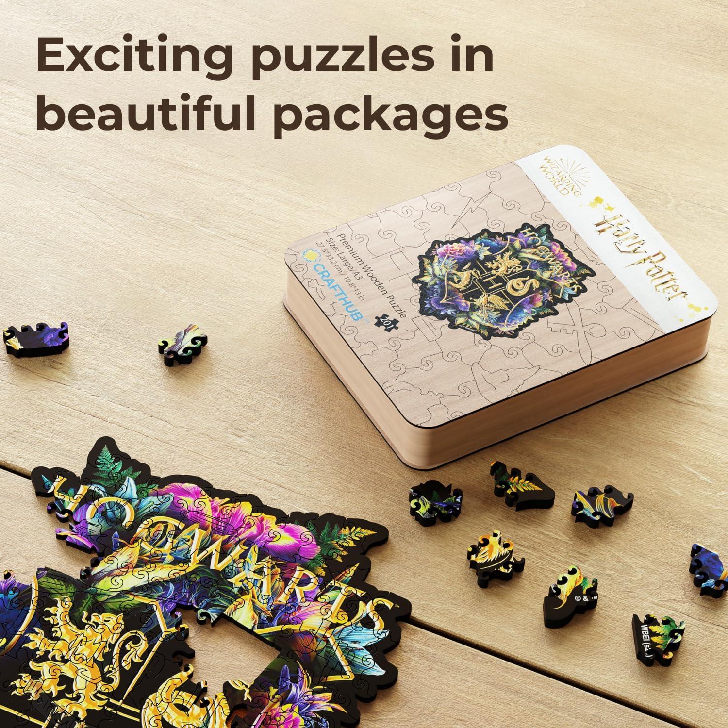 Rompecabezas Harry Potter Oddities A3 201 Piezas Madera