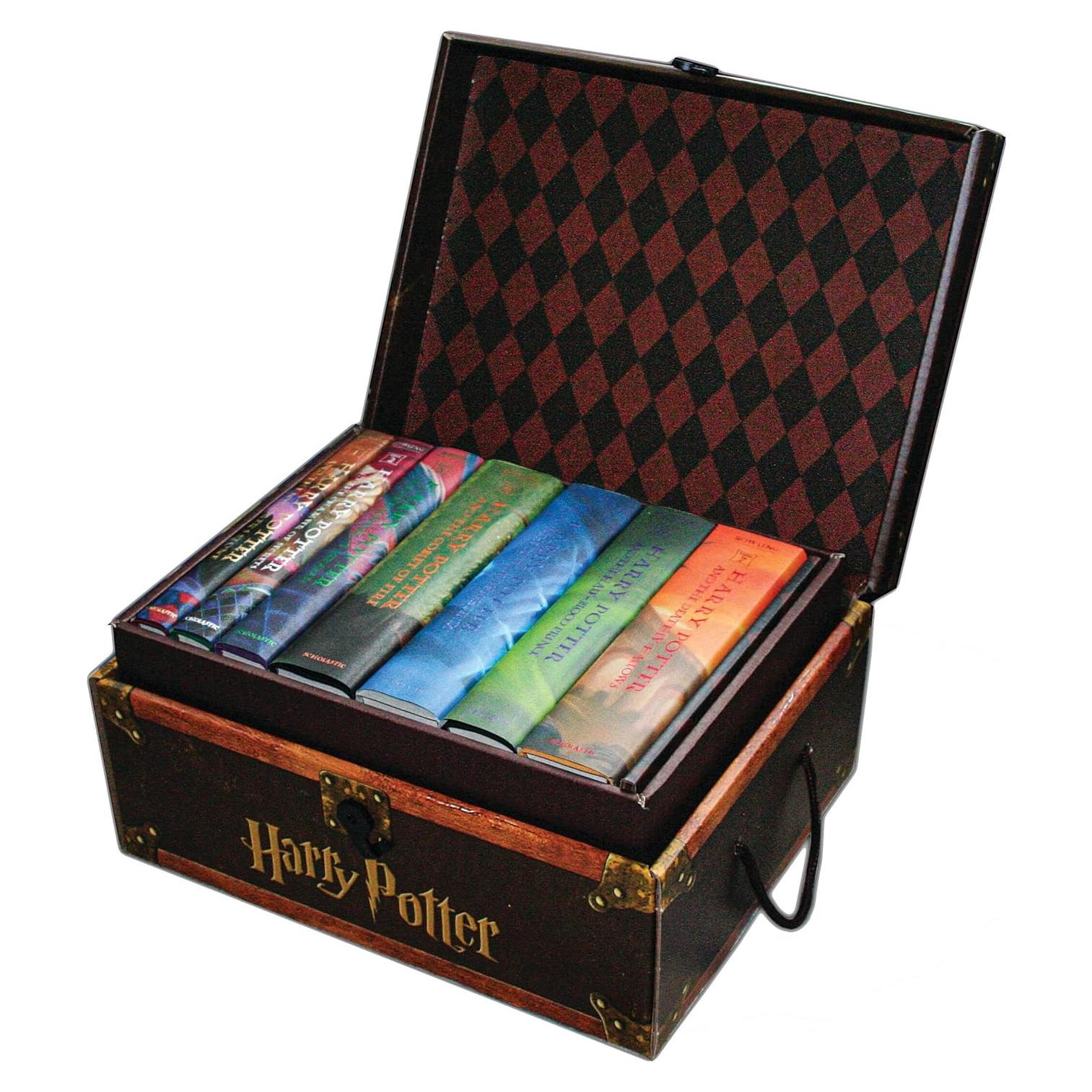 Harry Potter Hardcover Boxed Set: Books 1-7 (Trunk)