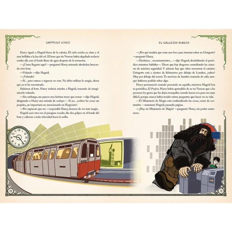 Harry Potter y la piedra filosofal (Ed. Minalima) / Harry Potter and the Sorcerer's Stone: MinaLima Edition (Spanish Edition)