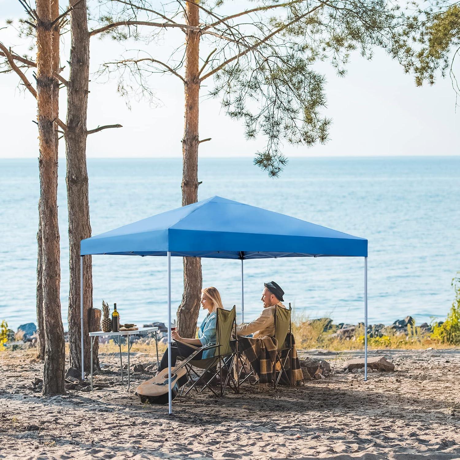 Carpa Pop Up Smartxchoices 3x3m Azul con Protección UV