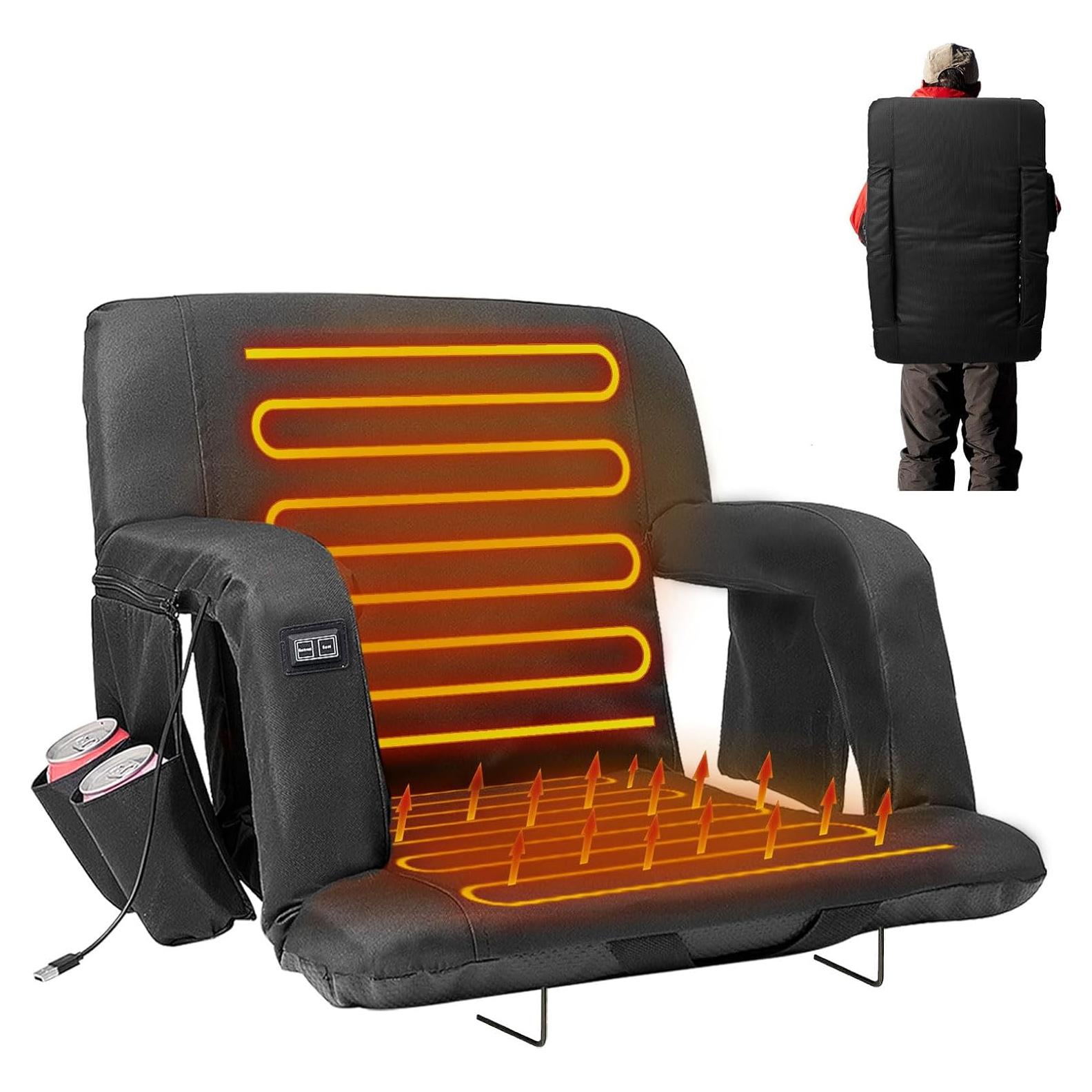 Asiento de Estadio Calentado NAIZEA con Respaldo y 6 Posiciones