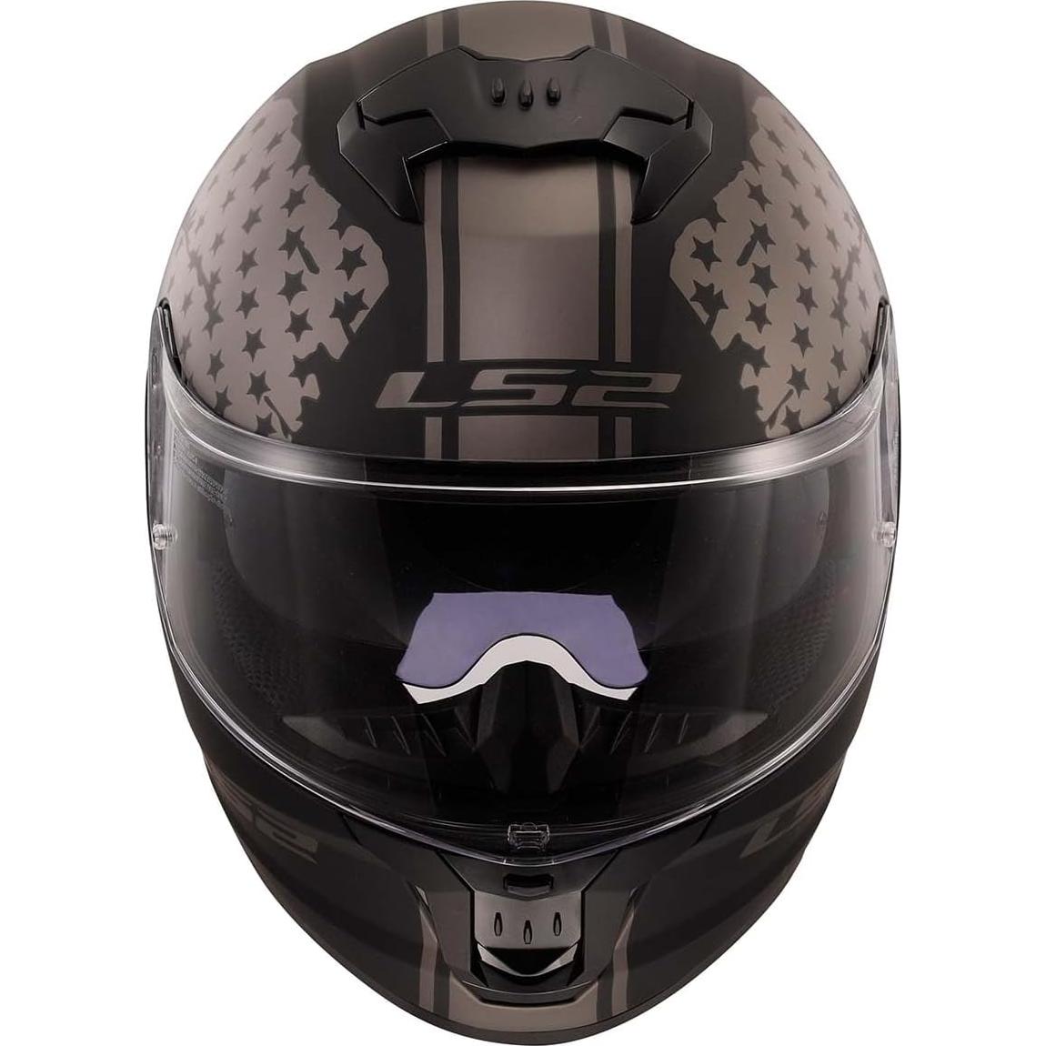 Casco LS2 Stream II Full Face Motocicleta Mediano Gris
