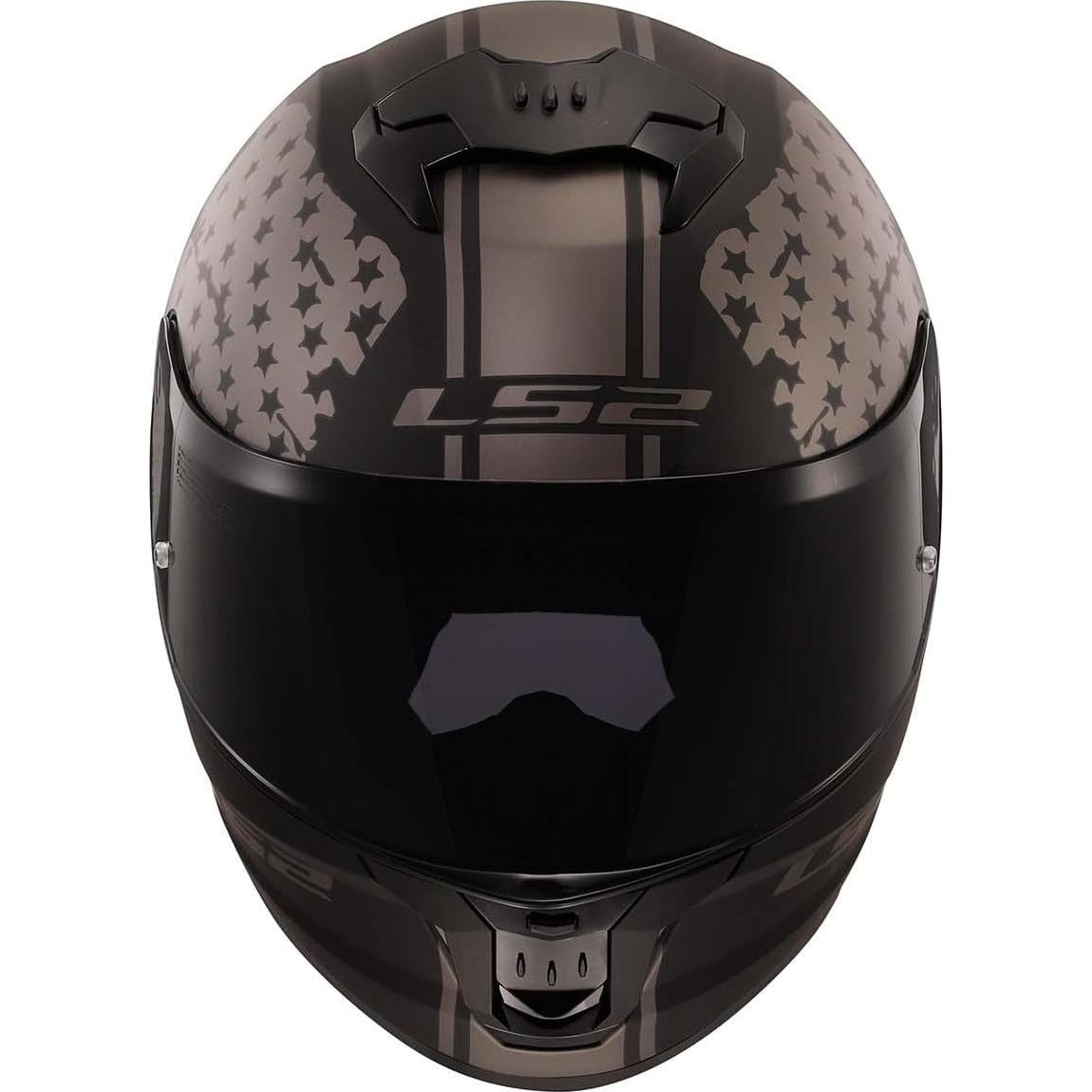 Casco LS2 Stream II Full Face Motocicleta Mediano Gris