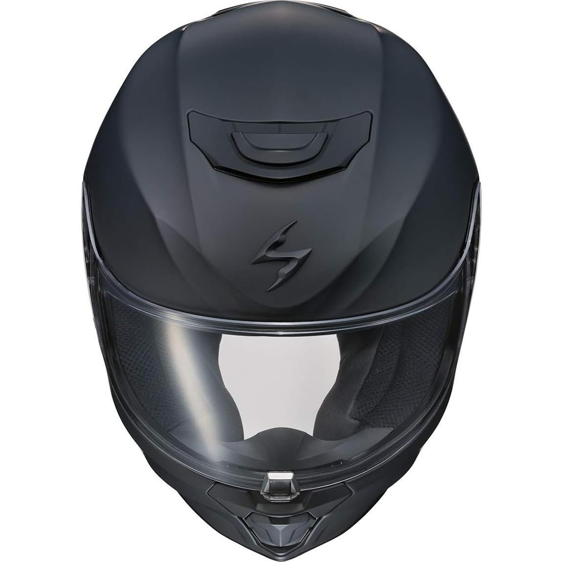 ScorpionEXO R420 Full Face Motorcycle Helmet with Integrated Bluetooth Speaker Pockets (Matte Black - 4X-Large)
