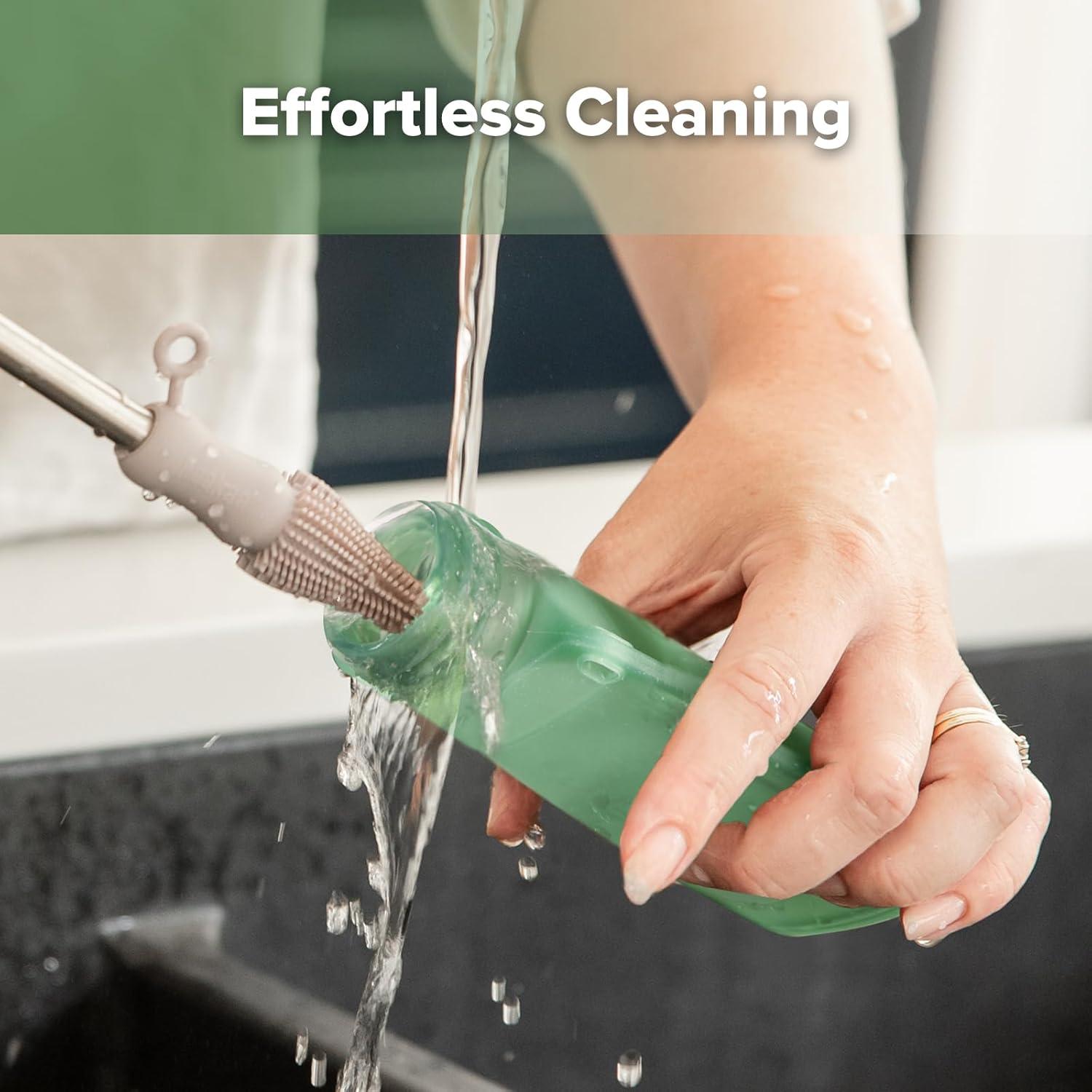 Bolsa de Comida Reutilizable Haakaa Yummy Pouch 2 Unidades Verde