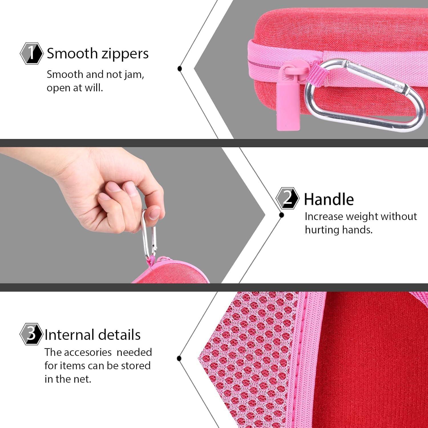 Funda Dura co2CREA para Ratón Inalámbrico Logitech POP Rosa