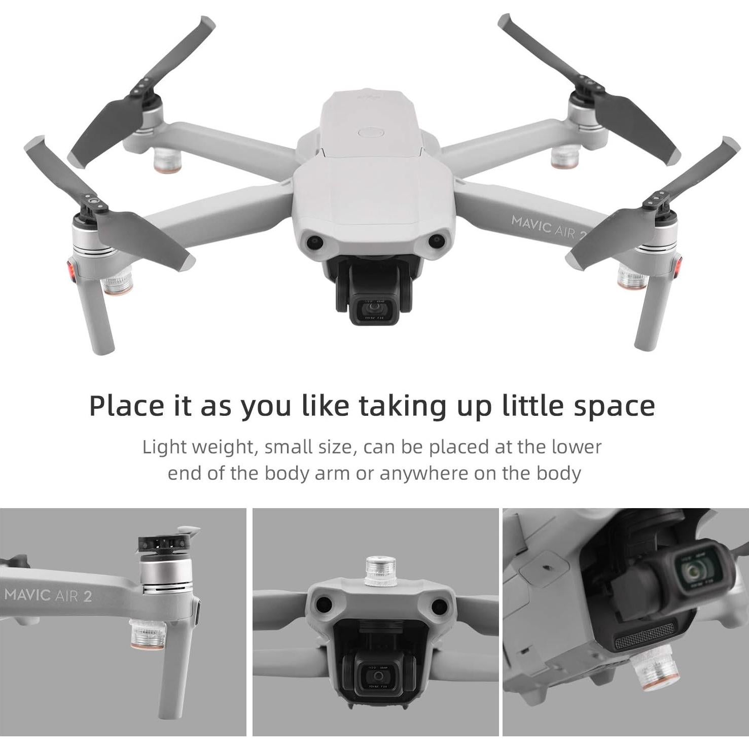 Luces LED GUGELIVES para Drones Mavic 3 Mini 3 Pro