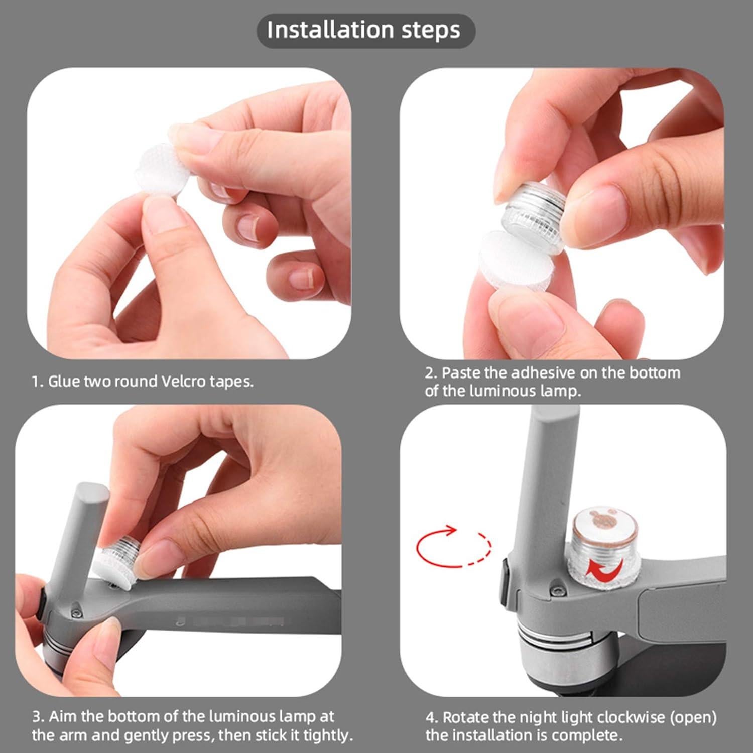 Luces LED GUGELIVES para Drones Mavic 3 Mini 3 Pro