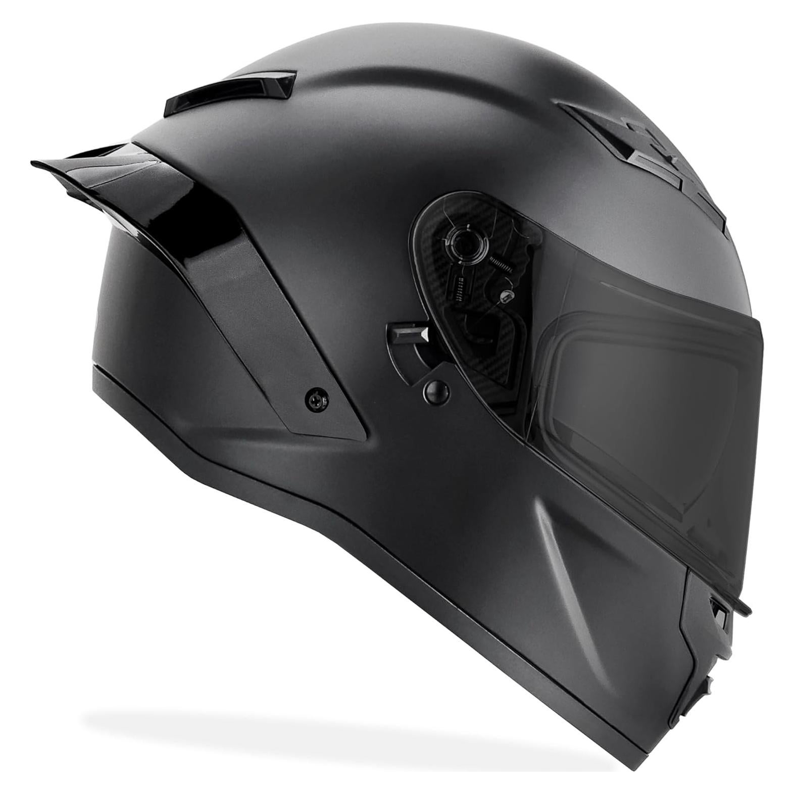 Casco GDM Demon Full Face Negro Mate Unisex 1.81 kg