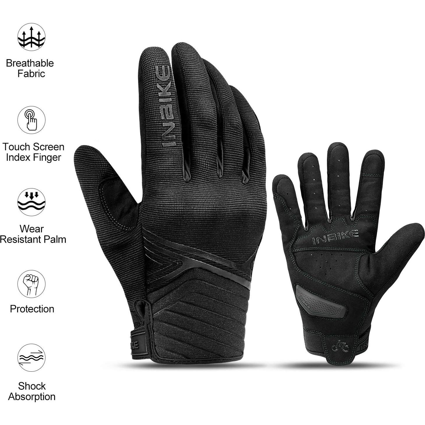 Guantes de motocicleta INBIKE TPR táctiles y transpirables