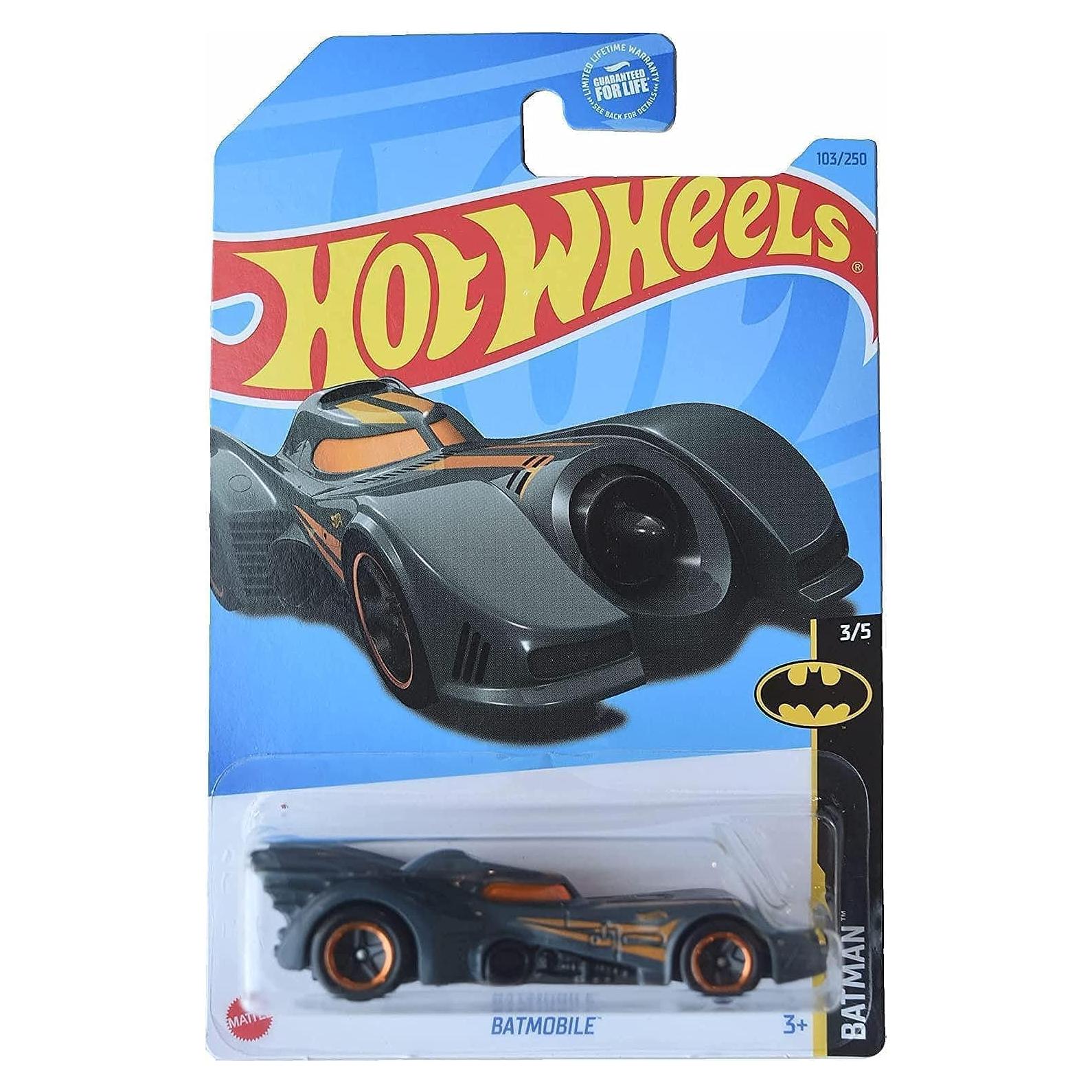 Hot Wheels Batimóvil Mattel 1:64 Metal Gris 103/250