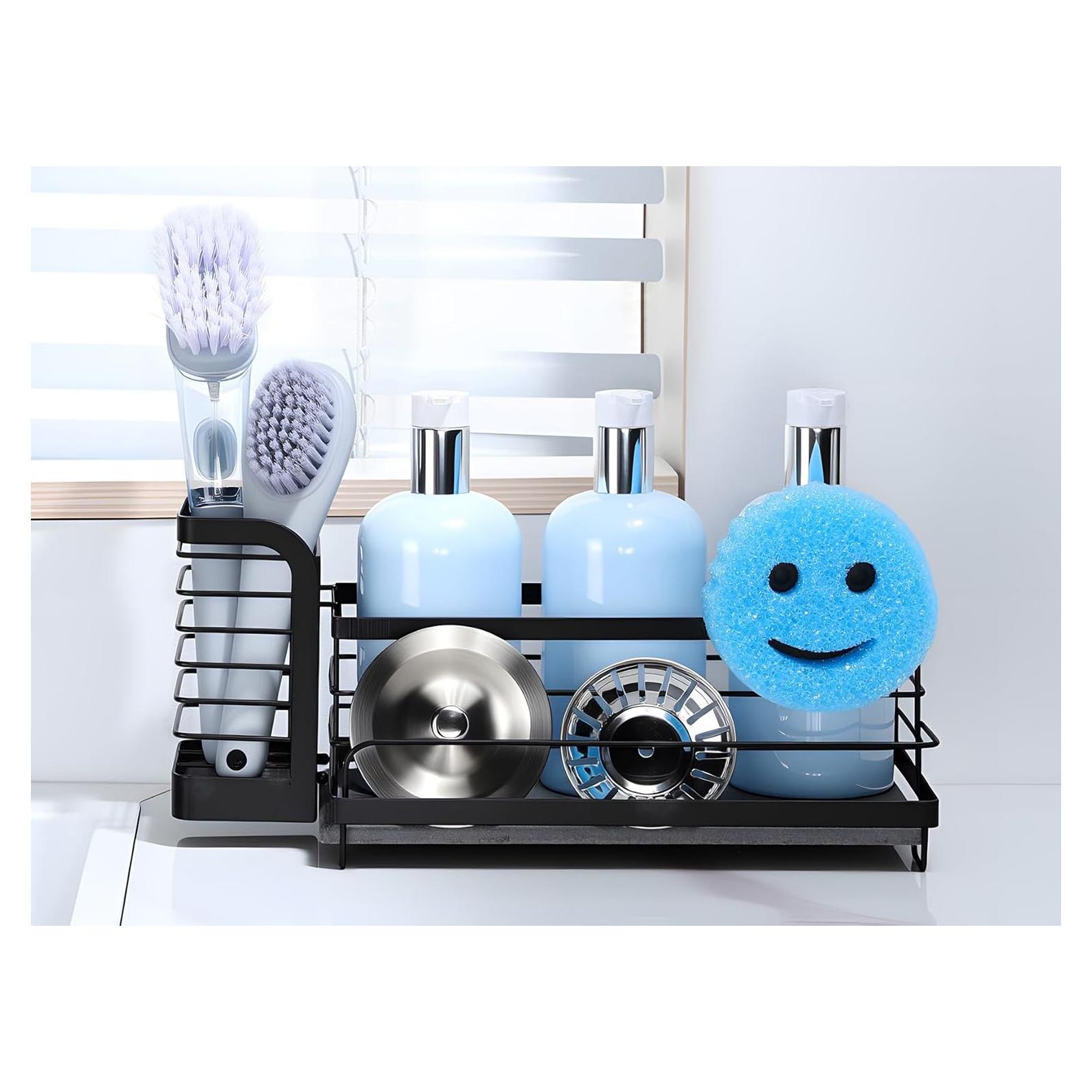 Caddy para Fregadero AIDILI con Secado Rápido y Acero Inoxidable