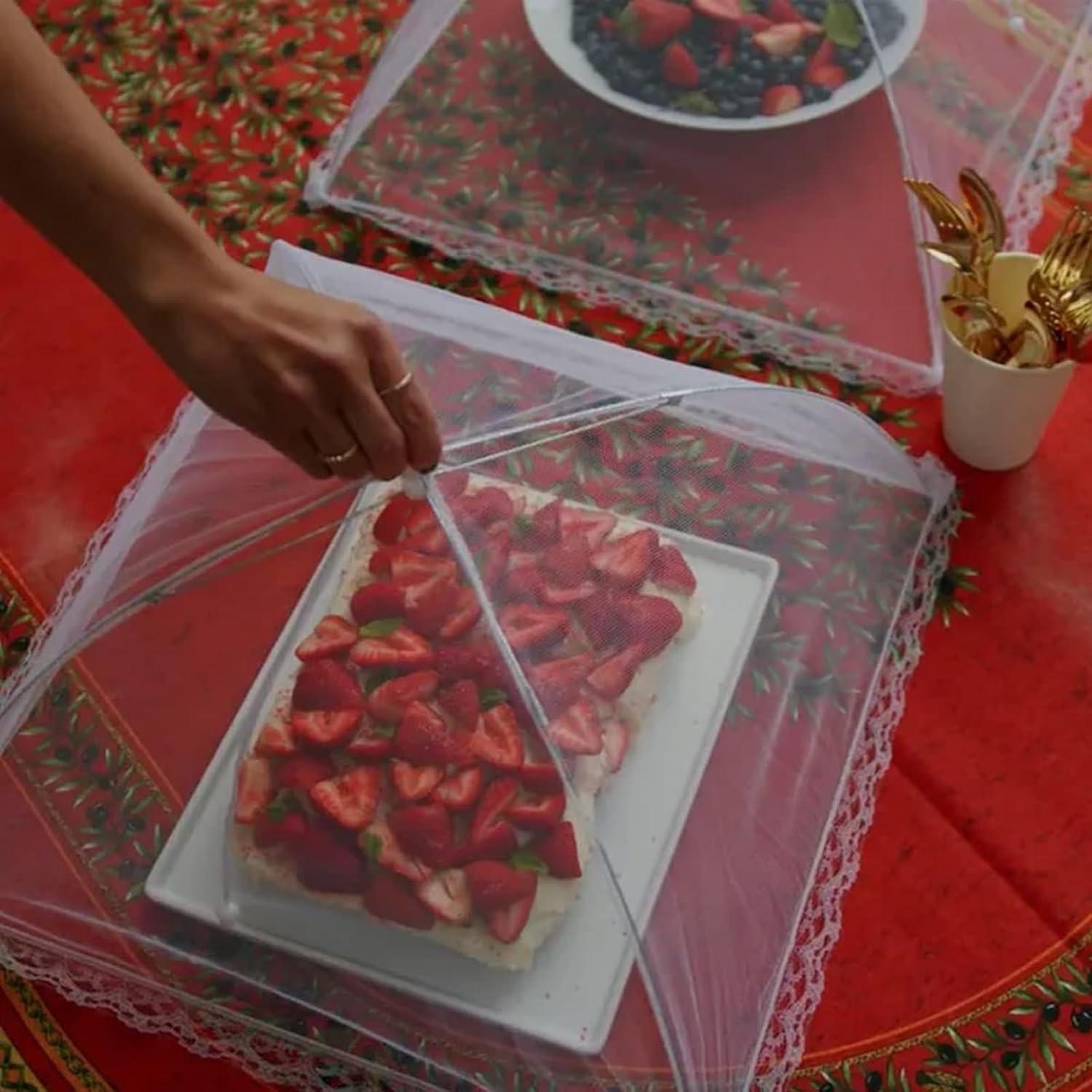 Carpas para Comida Simply Genius 4 Piezas 35x35 cm Reutilizables