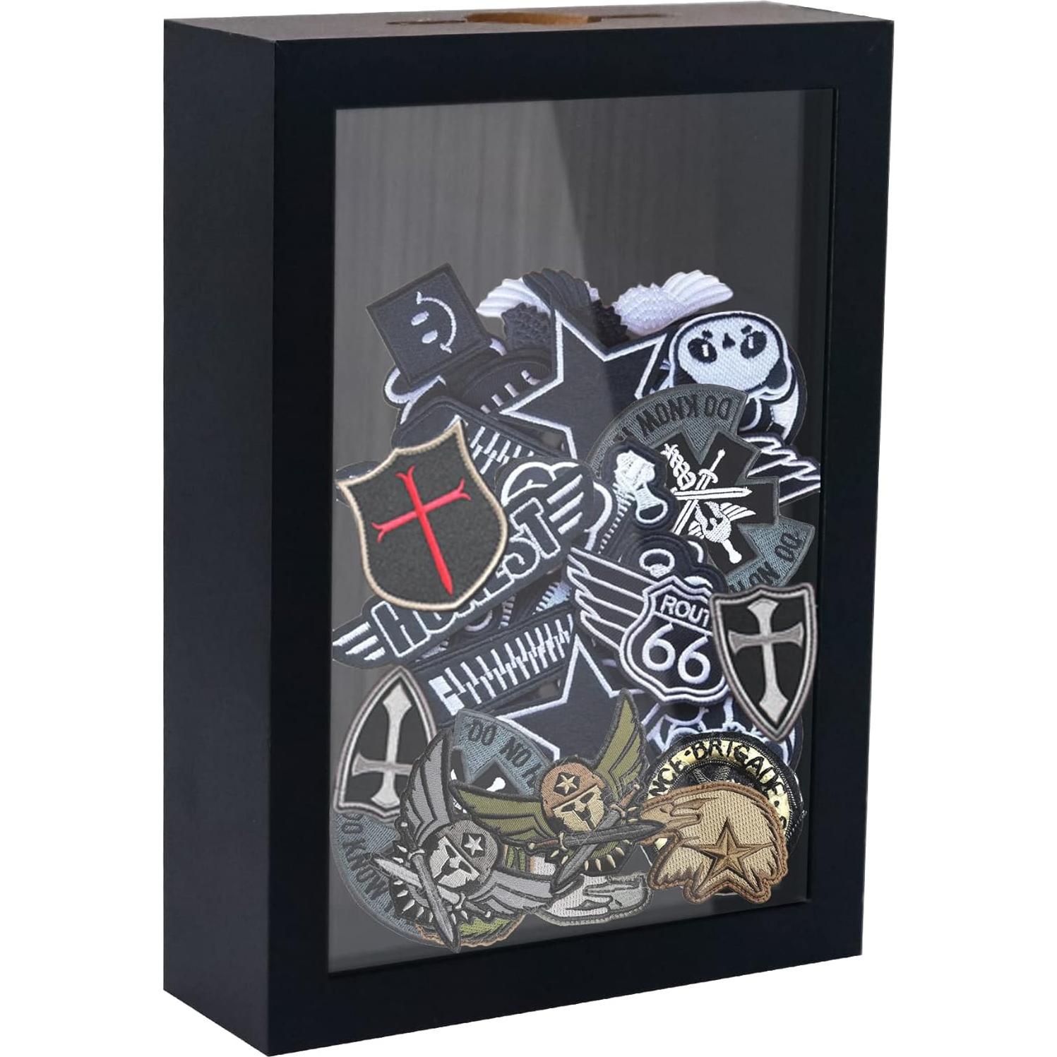 Caja de Sombra Pequeña FramePro 5x7 Negro con Ranura