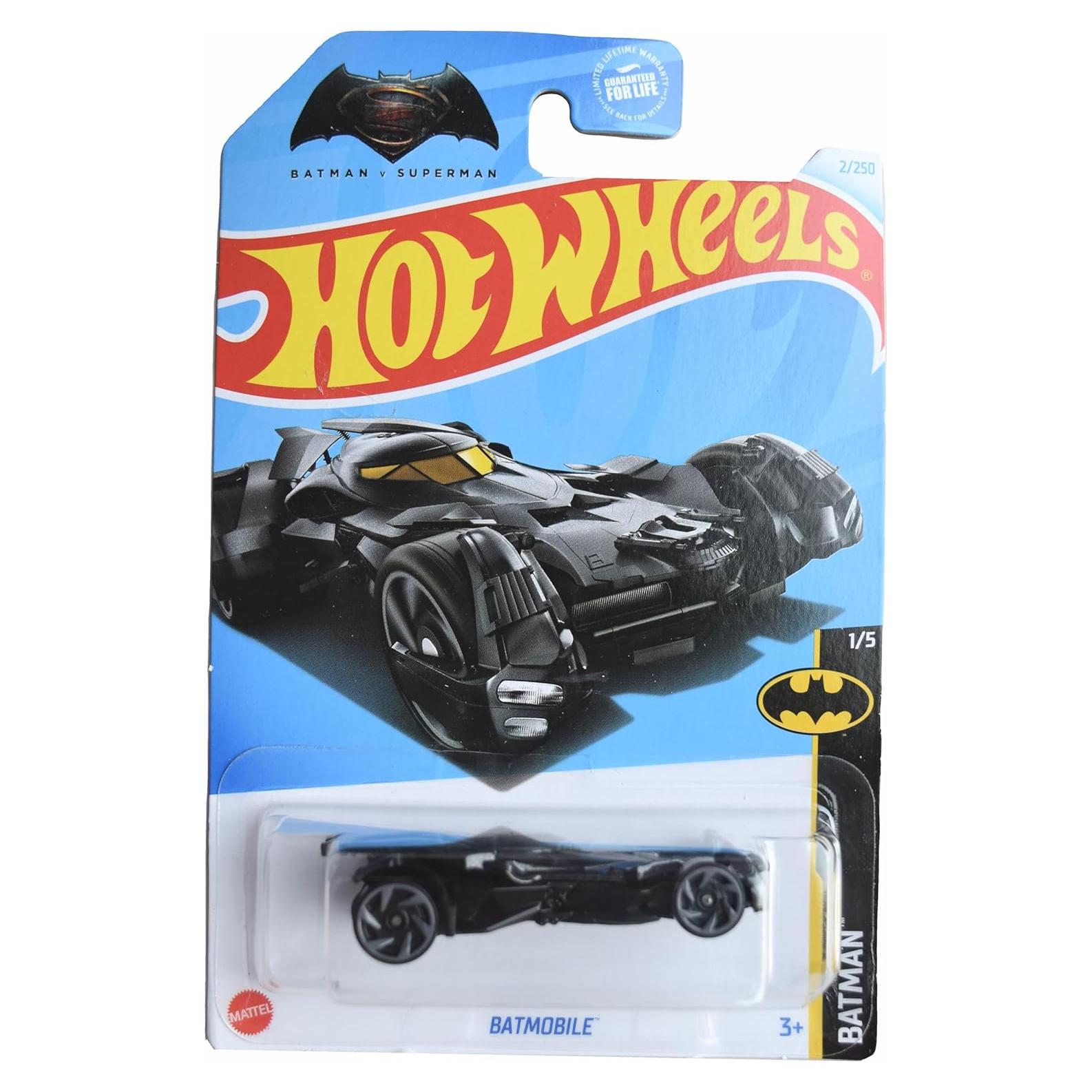 Hot Wheels Batimóvil Mattel 1:64 Metal y Plástico