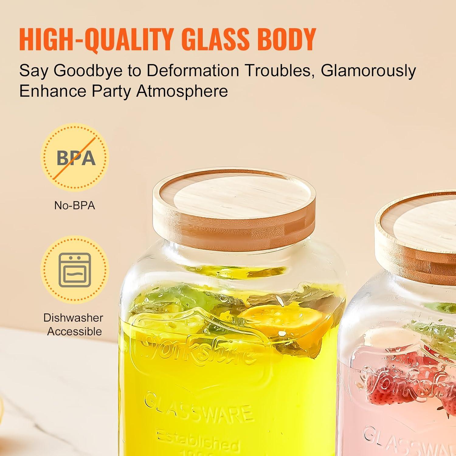 Dispensador de Bebidas VEVOR 3.78L con Grifo Acero Inoxidable