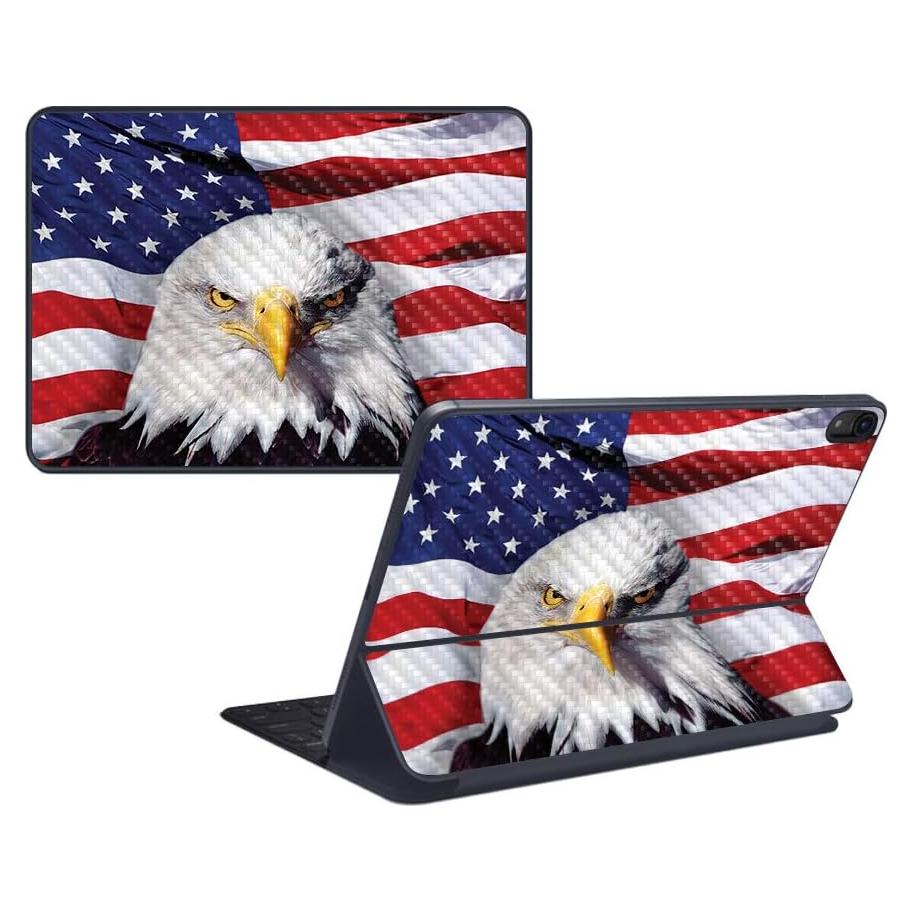 Piel de Fibra de Carbono MightySkins para iPad Pro 11" 2018 - América Fuerte