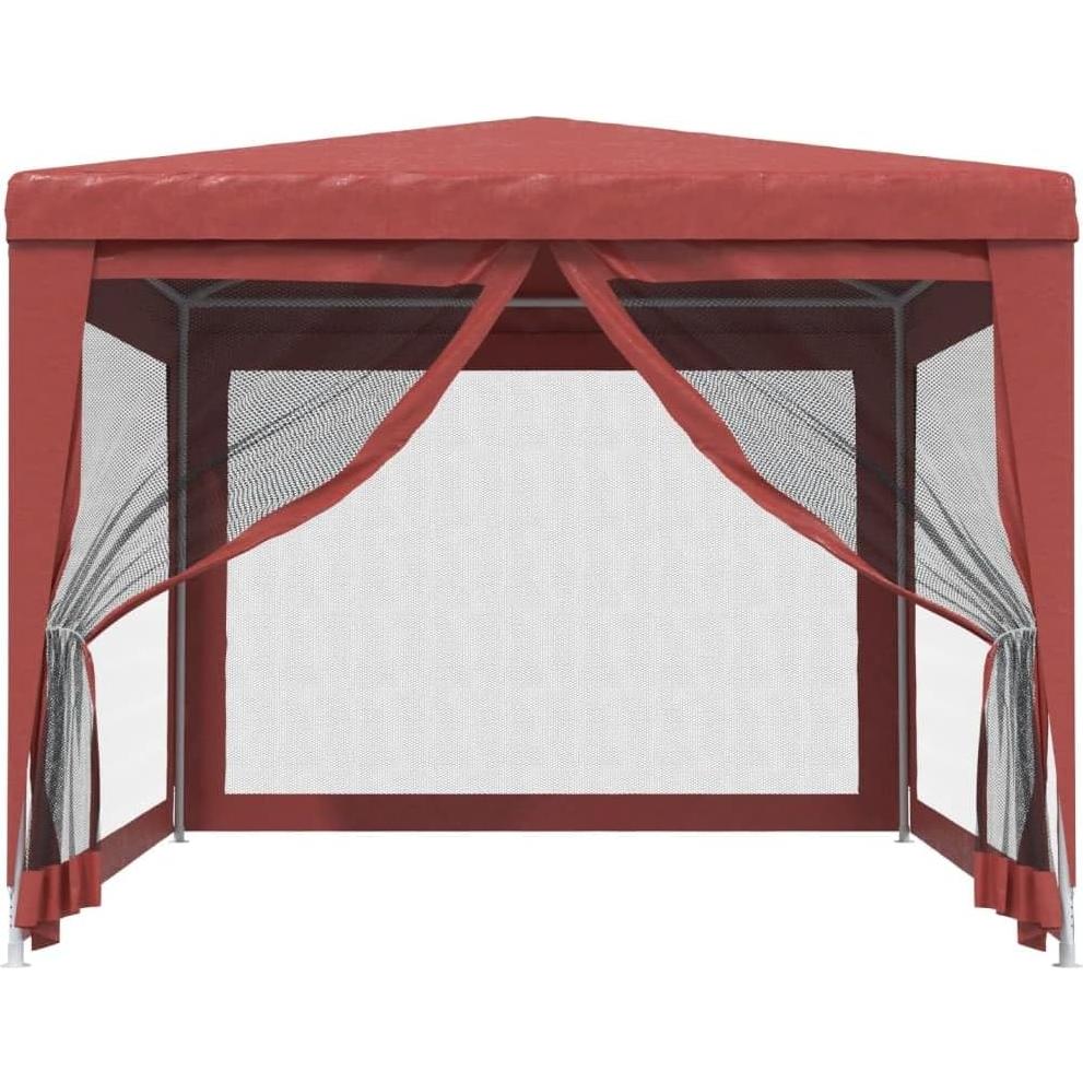 Carpa de Fiesta KCCLVER 3x4m con 4 Paredes Laterales de Malla